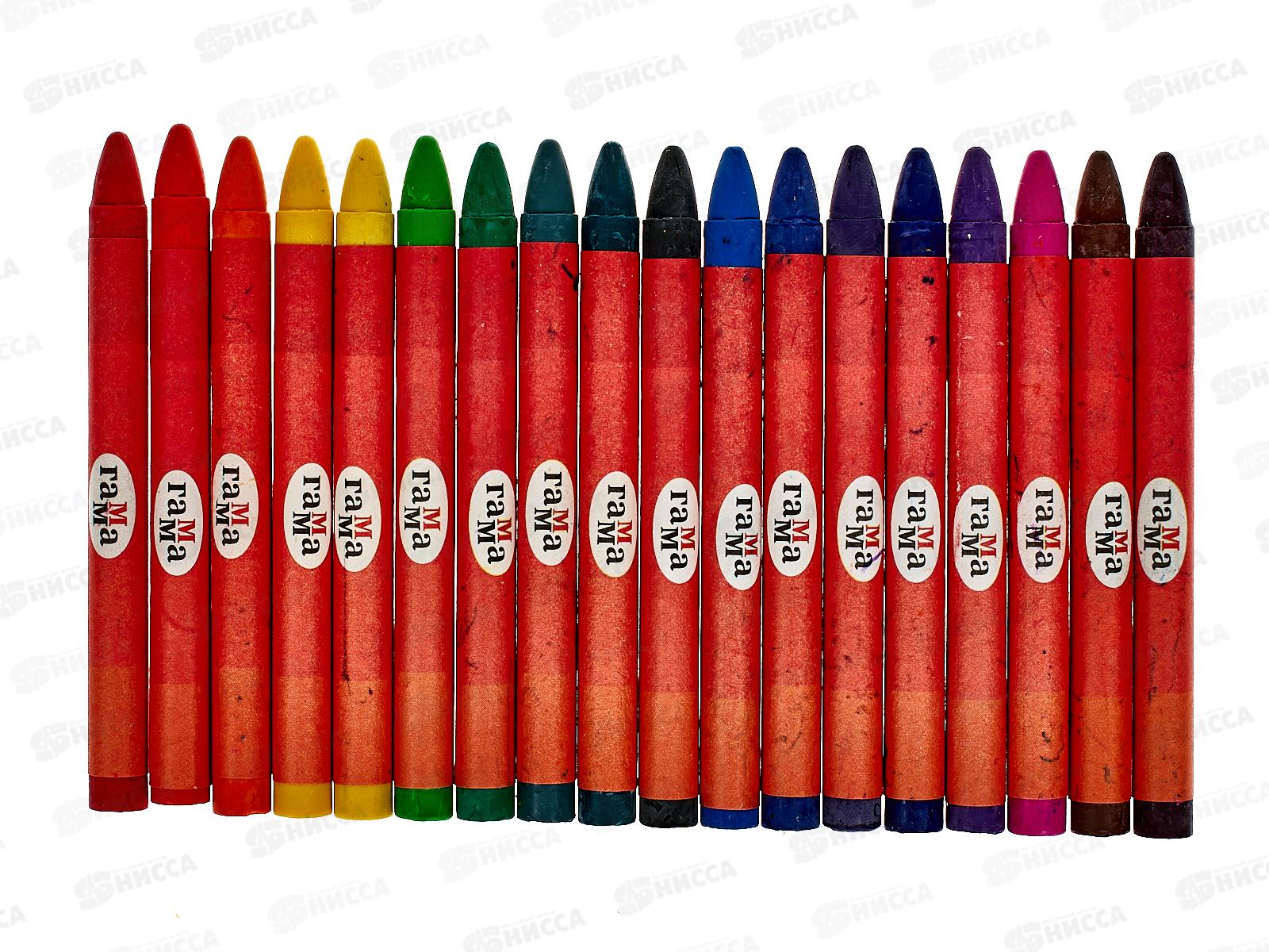 Мелки восковые ГАММА Мультики 18 цветов картонная упаковка 2131018_01_2  *32