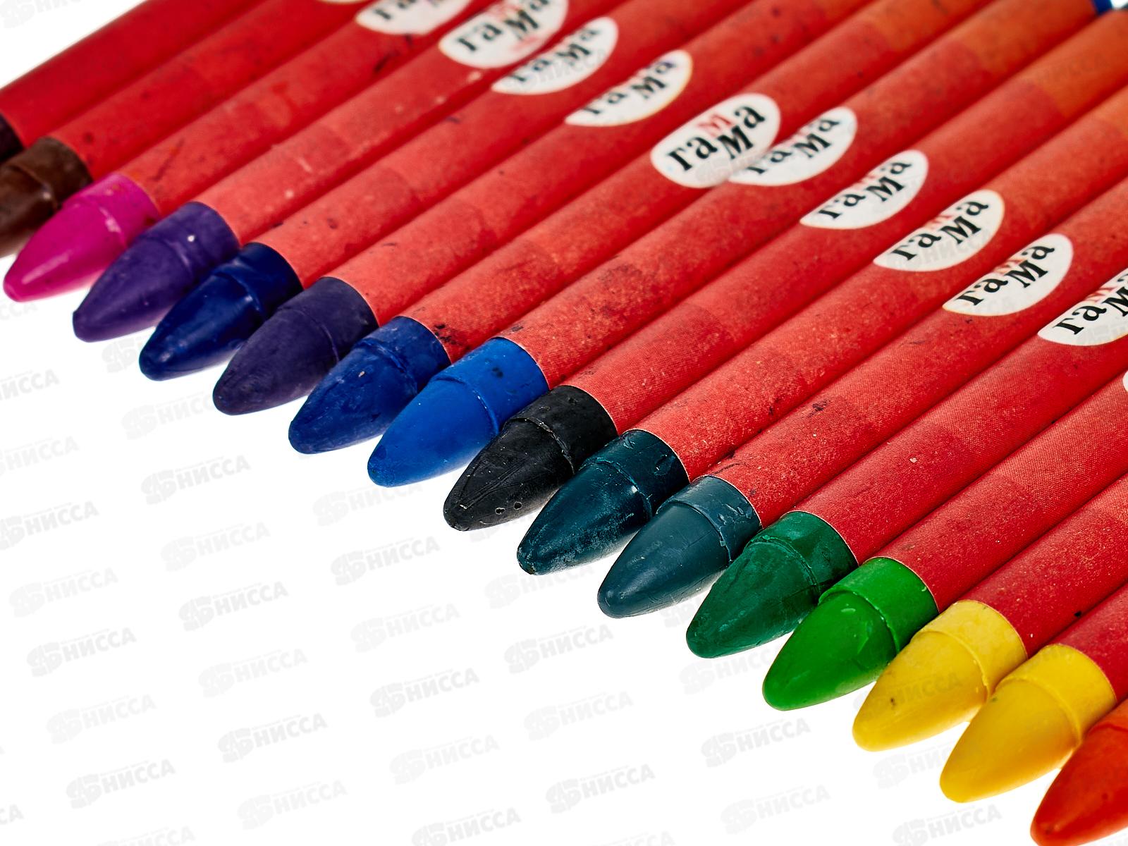 Мелки восковые ГАММА Мультики 18 цветов картонная упаковка 2131018_01_2  *32