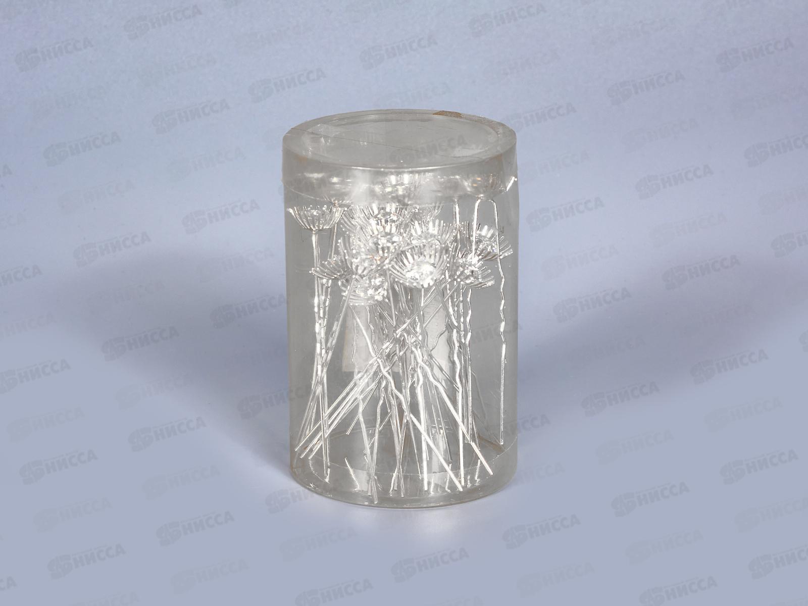 Шпилька для волос &quotЦветы&quot для взрослых 4012-9 *20  Б