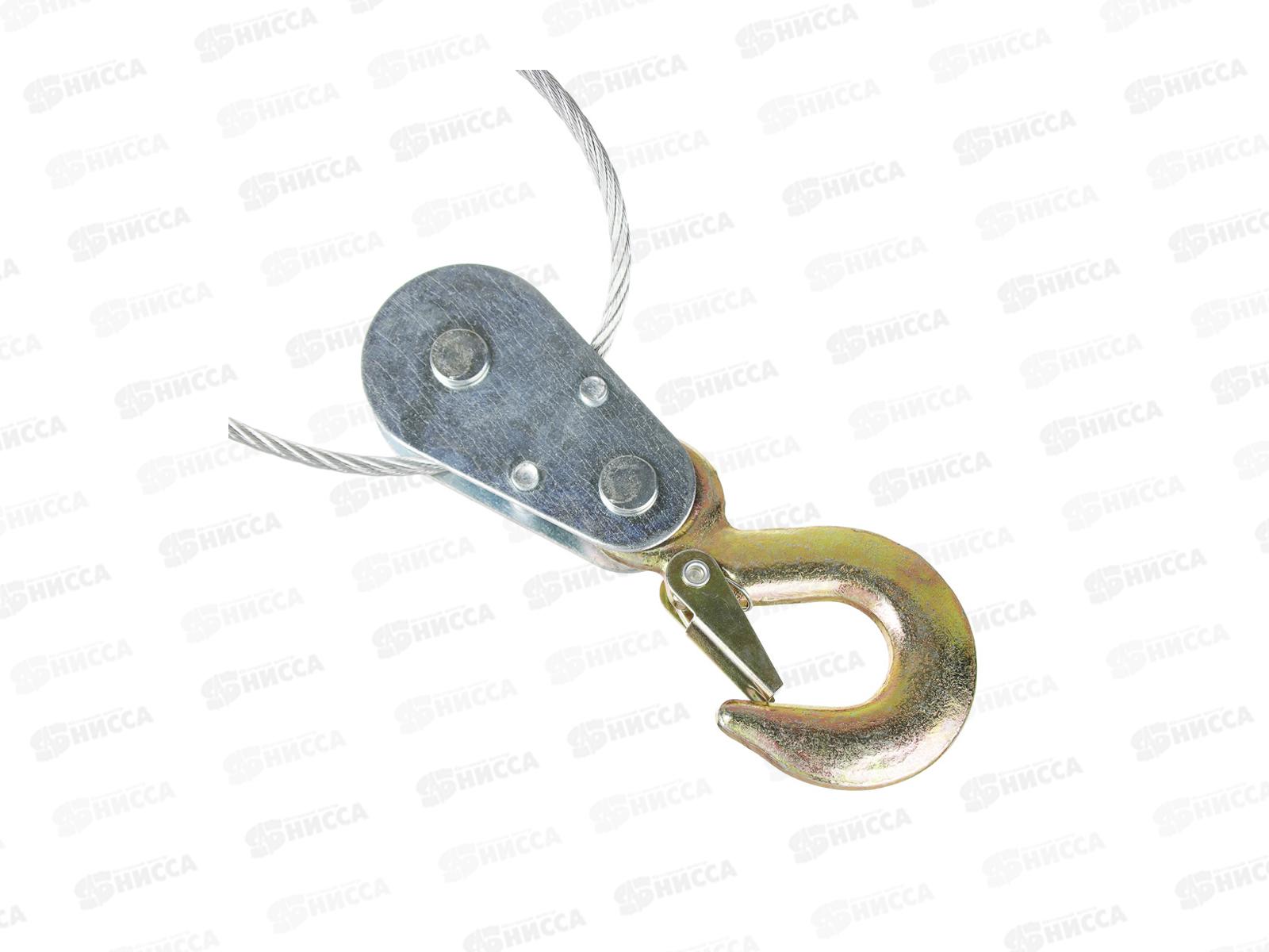 Лебедка ручная рычажная 2т, длина троса 1,8м 737-012   г