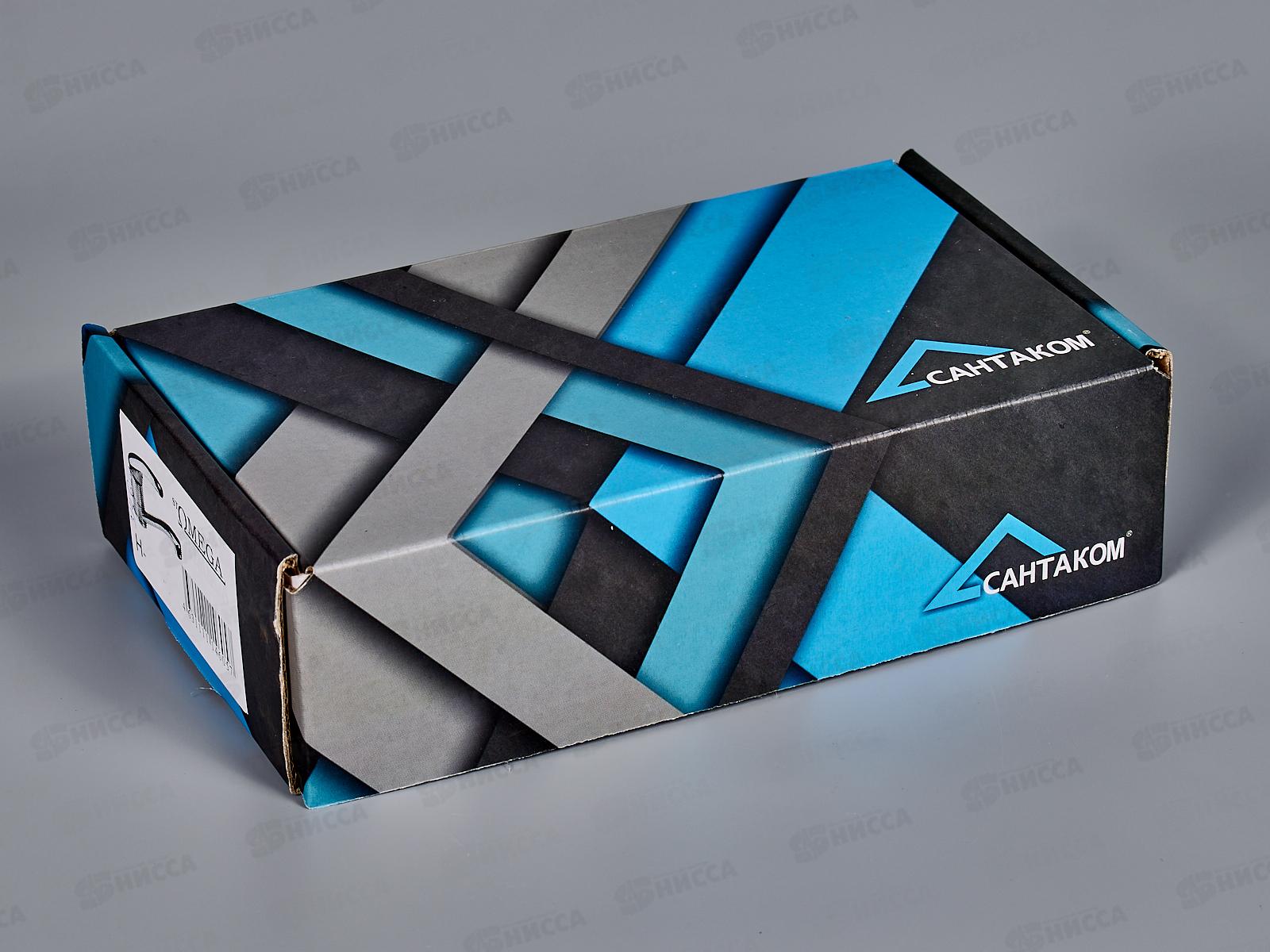 Смеситель для кухни нос (15см) Омега 40 картридж 3304-4 (крепление под шпильку) *20