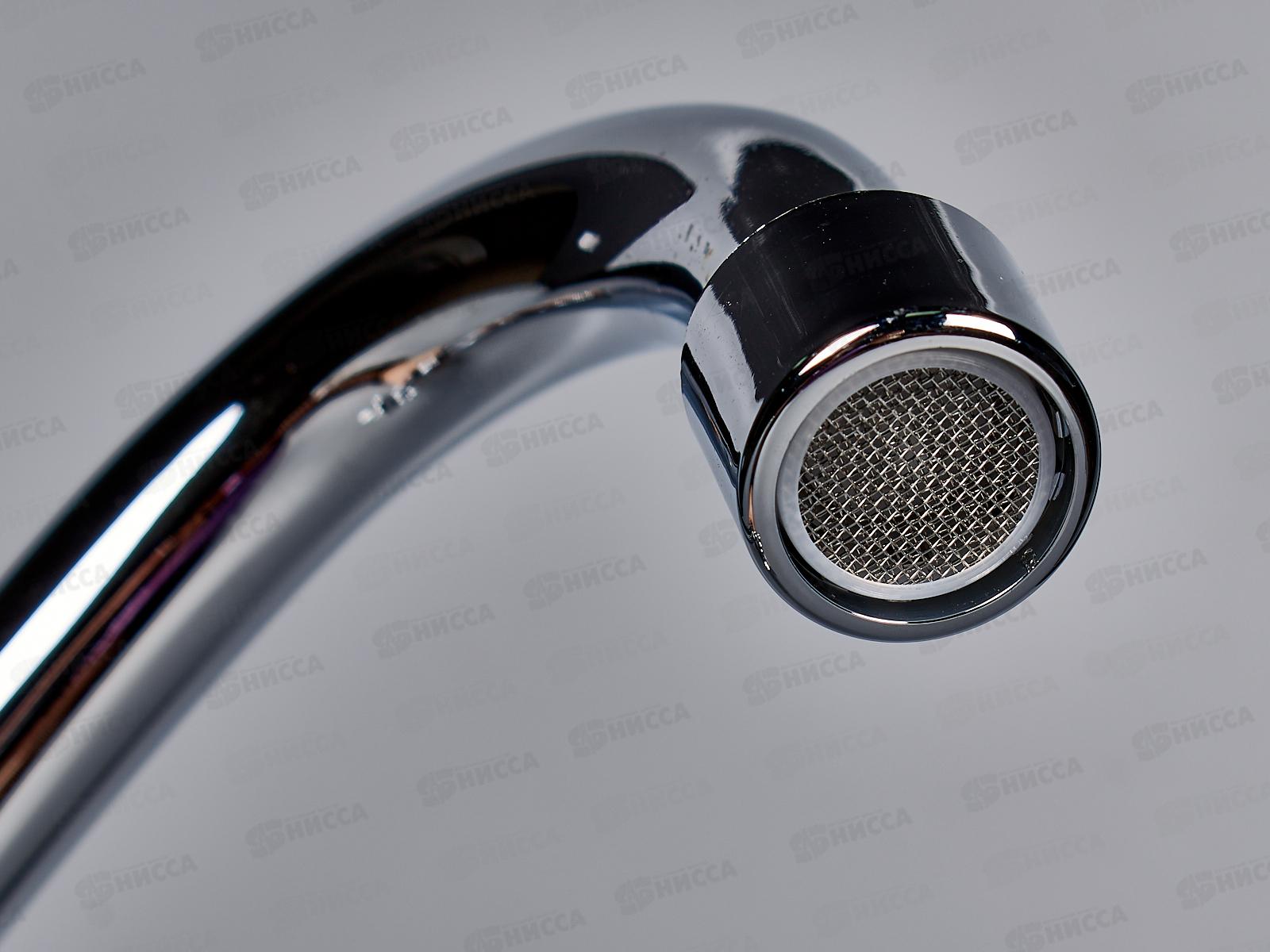 Смеситель МОНО пластиковый хромированный Омега (H-1001) Крест *40