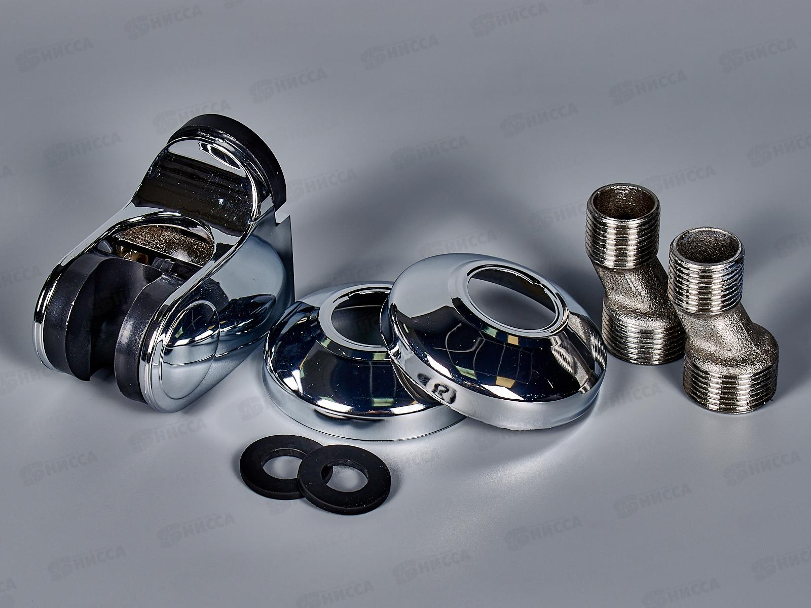 Смеситель для ванны д.40 MIRA латунь  L-нос 30см. (поворотный дивертор) 5007N *10