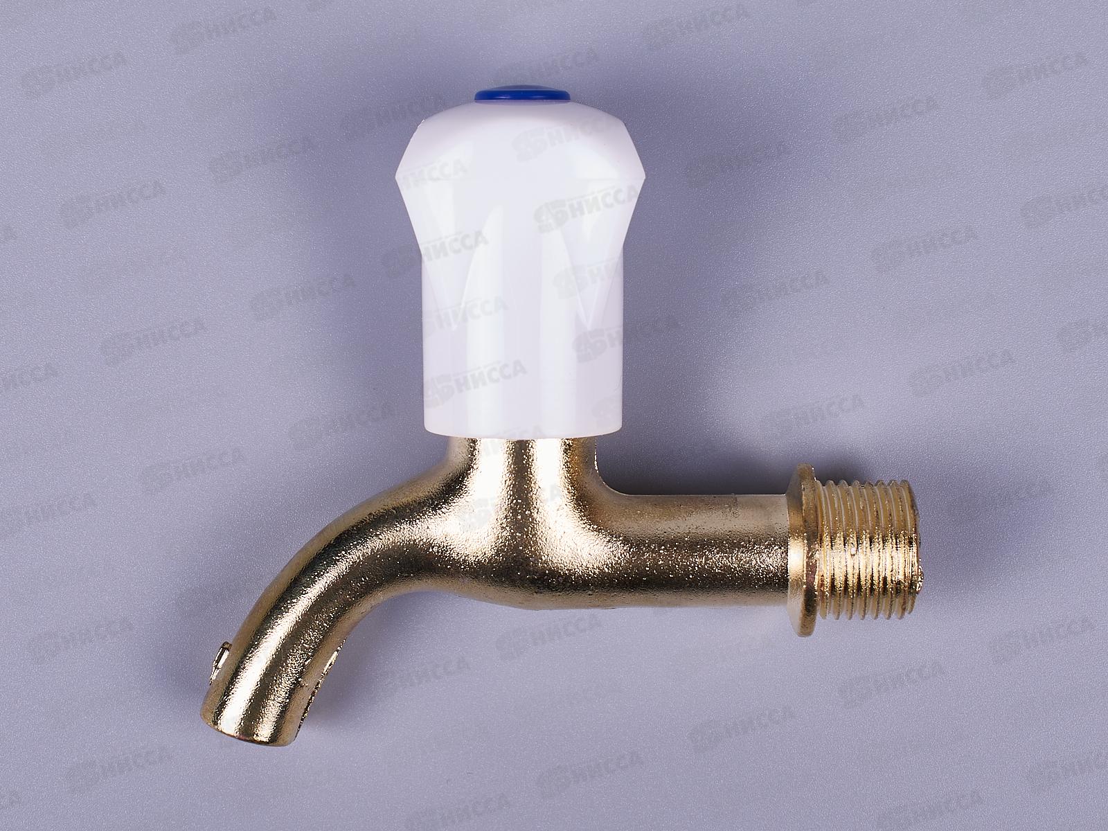 Кран водоразборный цинк желтый 182  *20