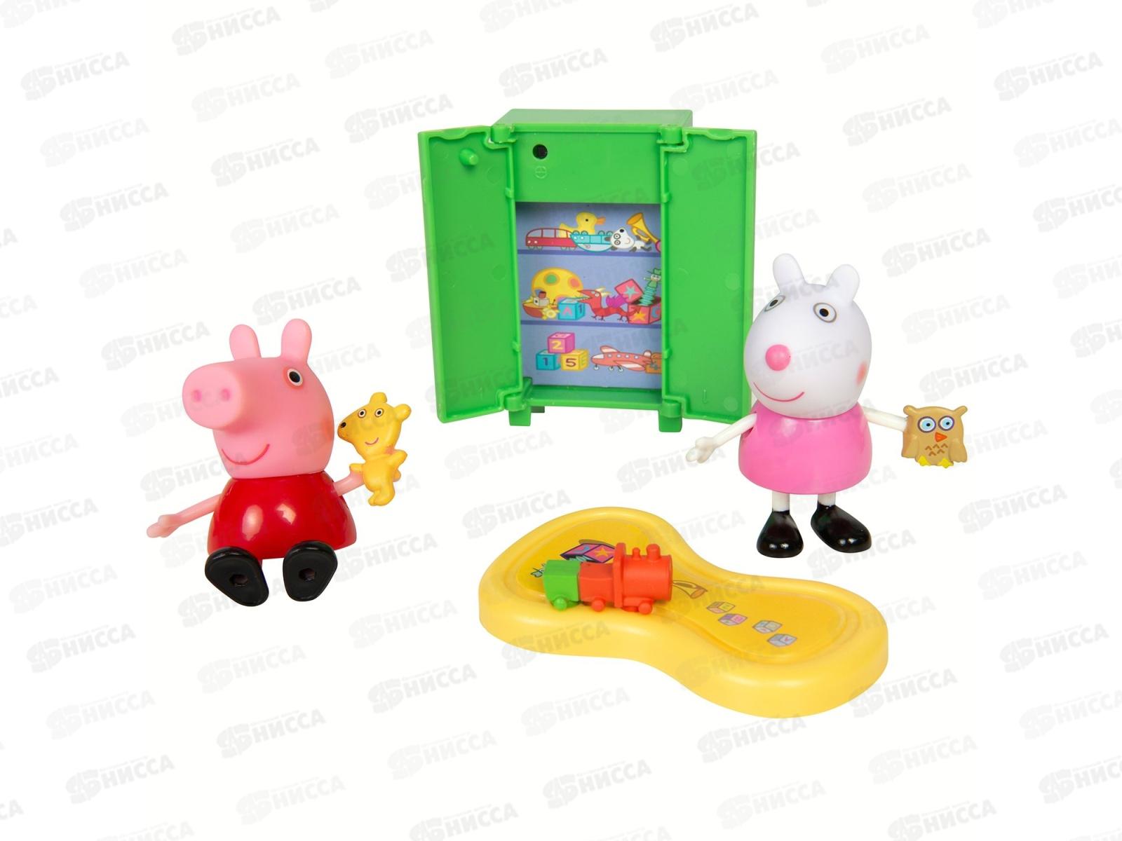 Свинка Пеппа. Игровой набор Пеппа и Сьюзи играют в игры, 35355