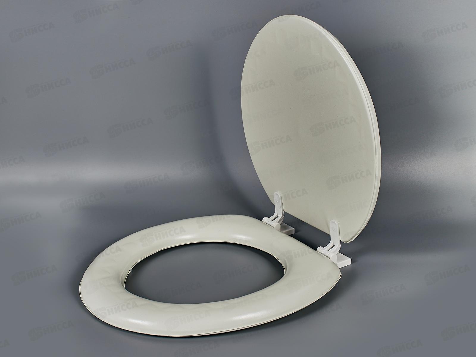 Сиденье на унитаз мягкое белый  *17