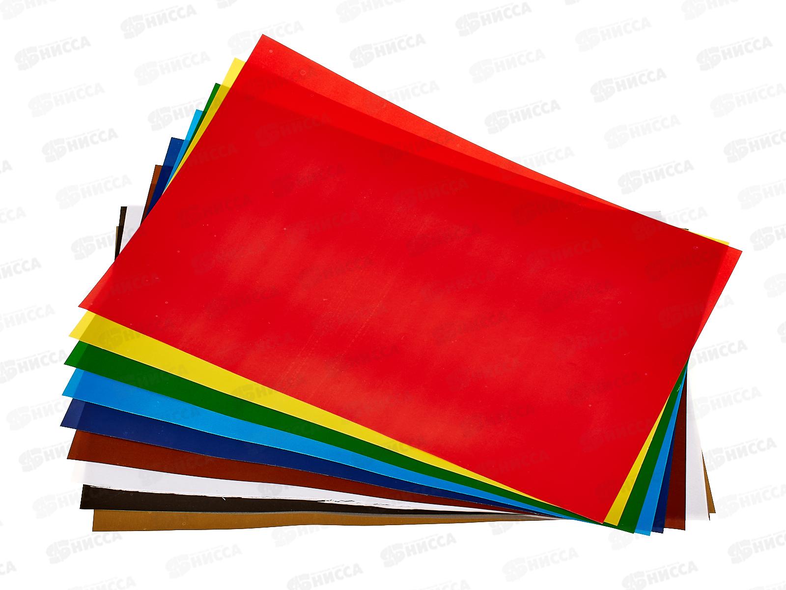 Цветная бумага  10листов 10цветов Hatber Пчелки 00206 *150