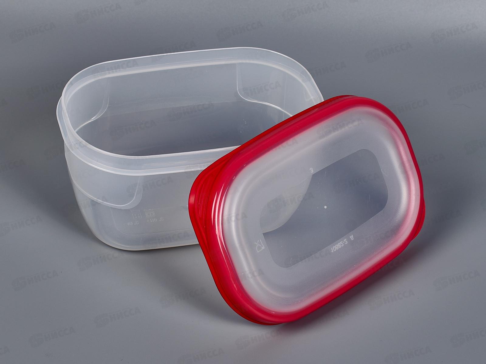 Контейнер СВЧ 0,75л Премиум прямоугольный  С56100 *60