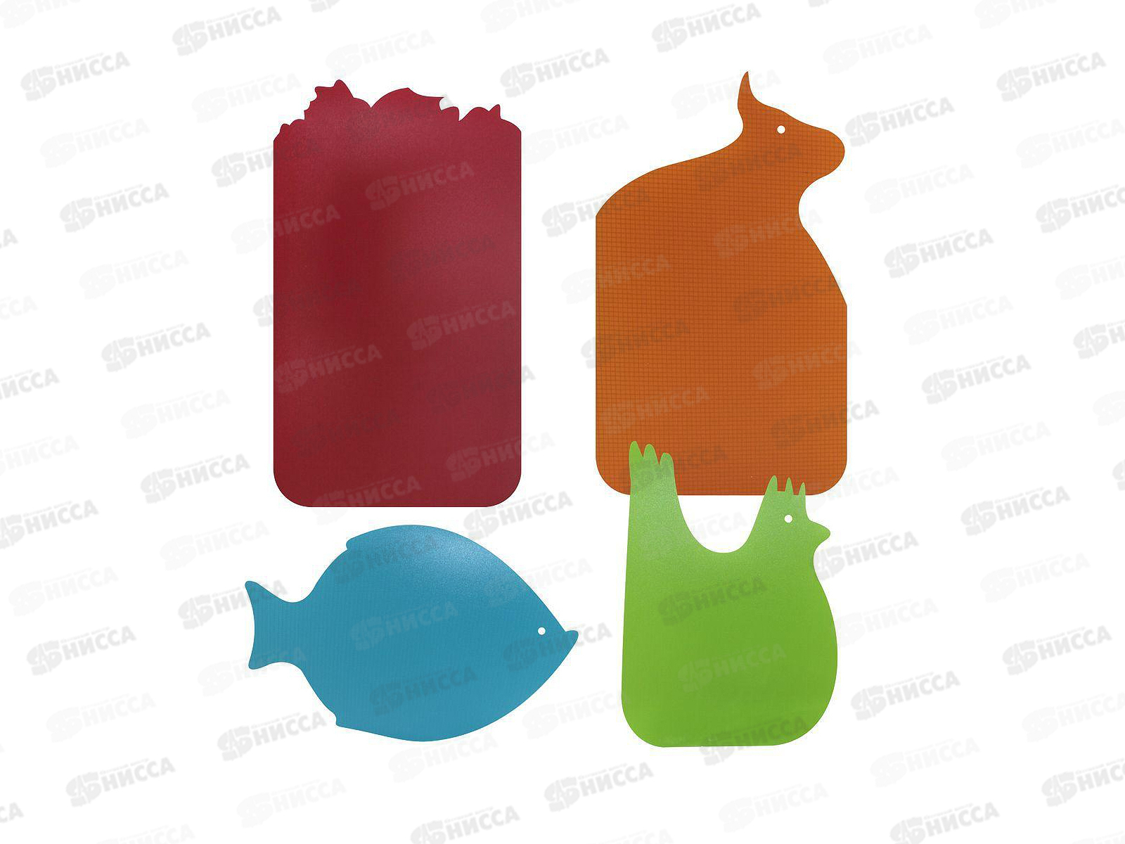 Кулинарная доска VL80-39 набор 4шт гибкие