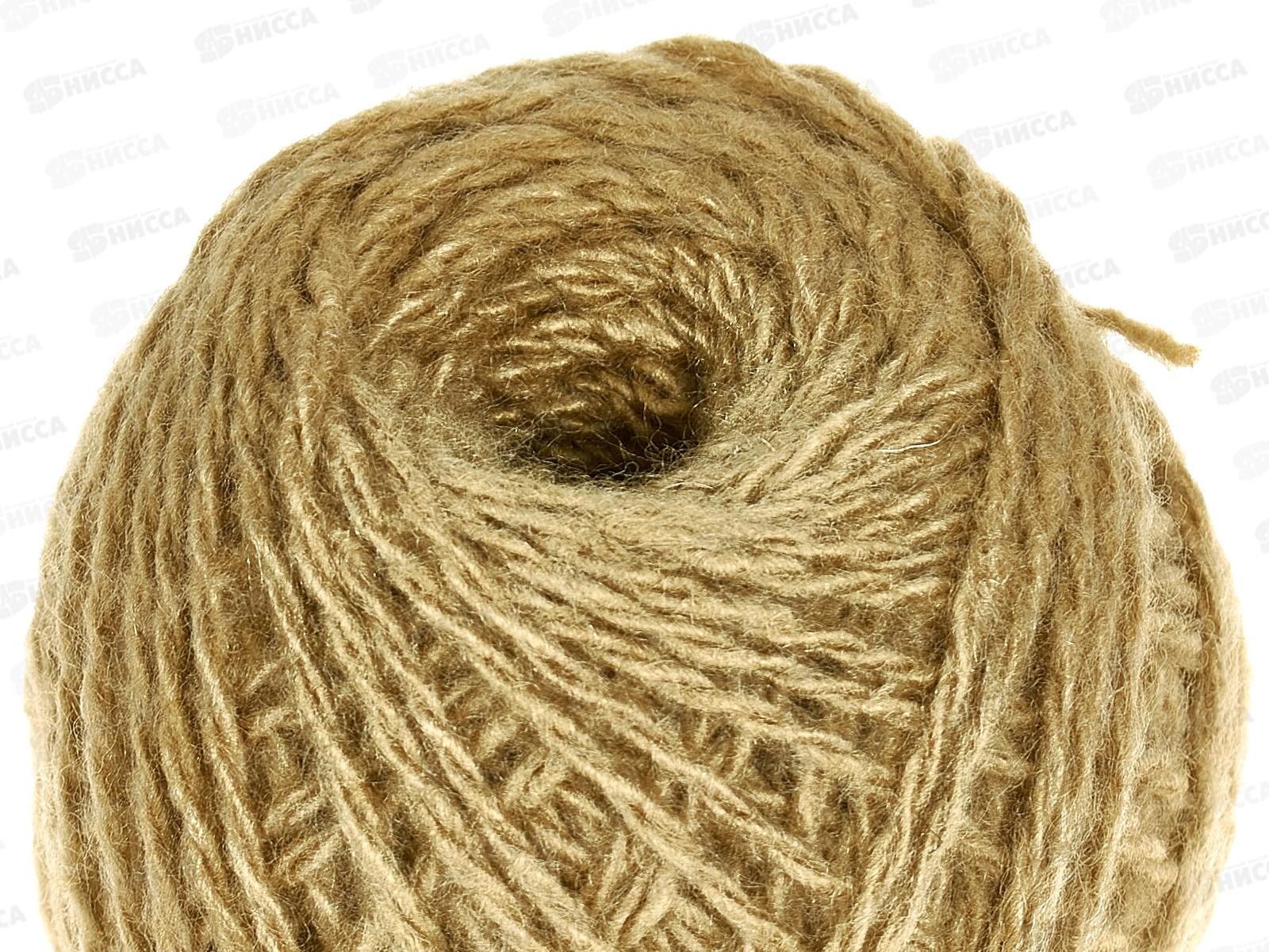 Пряжа 100% акрил 50гр130м (темно-бежевый) *10