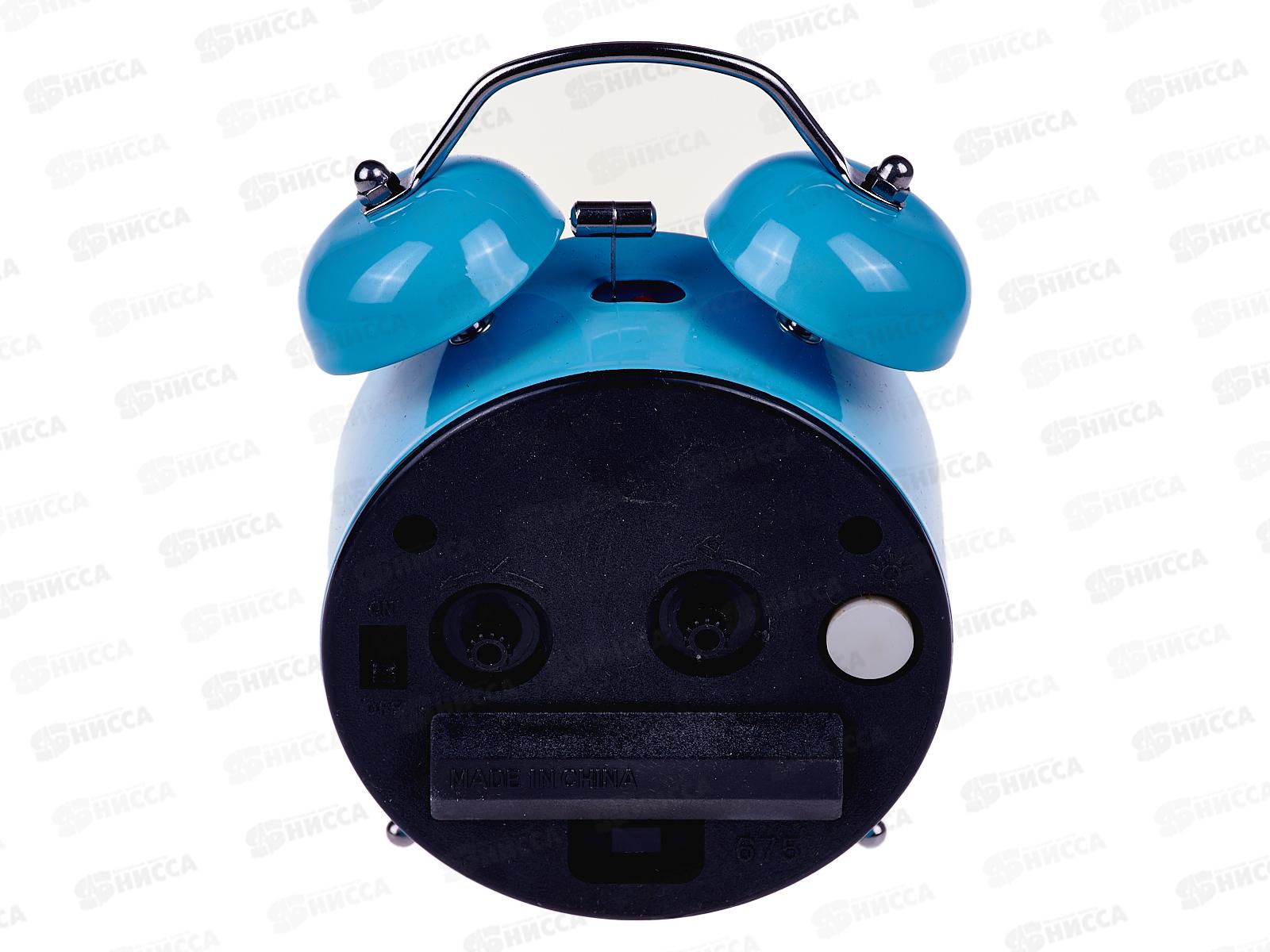 Часы будильник, d=8.5 см., AL-13718 *100