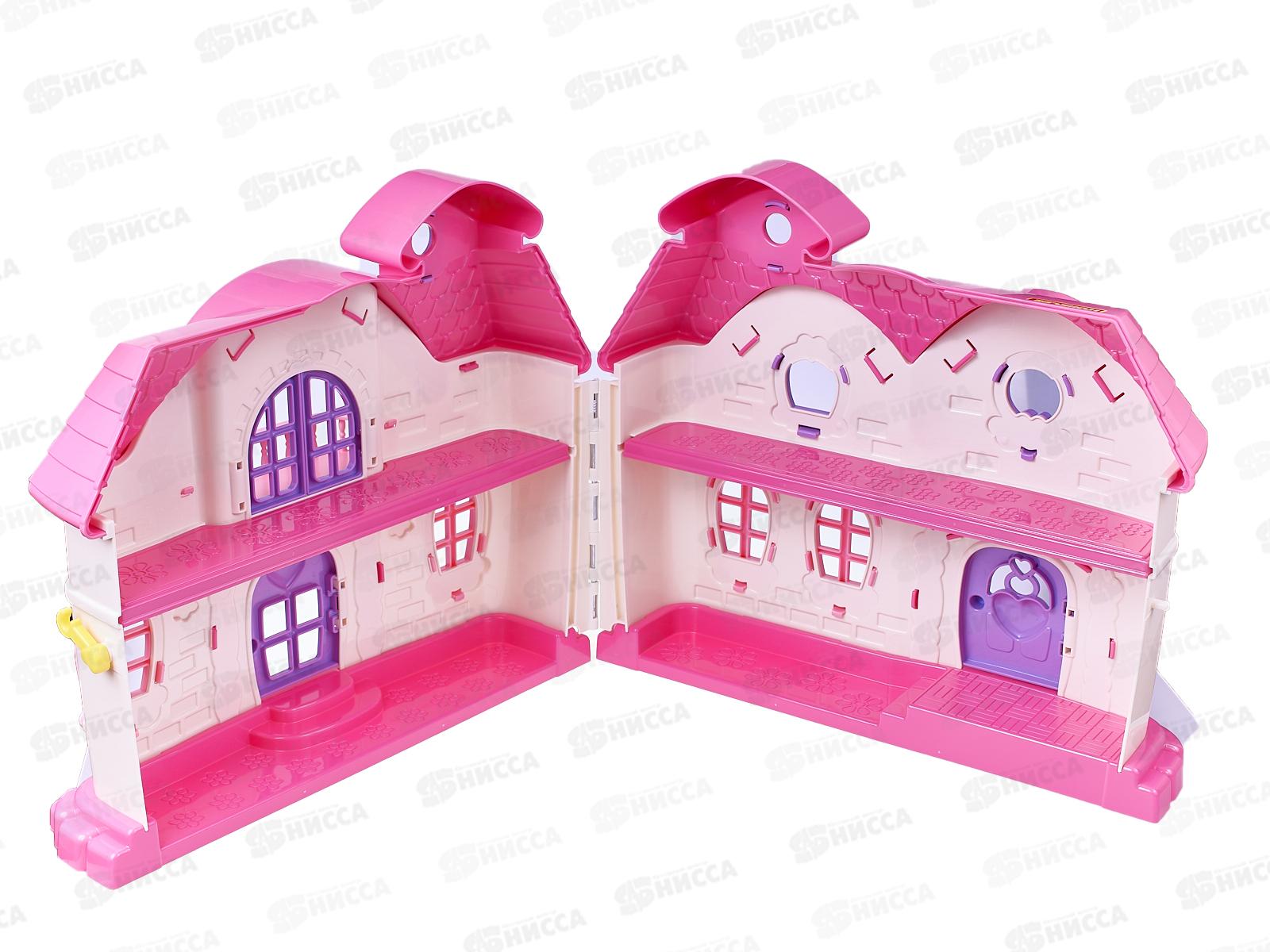 Кукольный домик &quotСказка&quot с набором мебели (12 элементов), 78261 в пакете *4