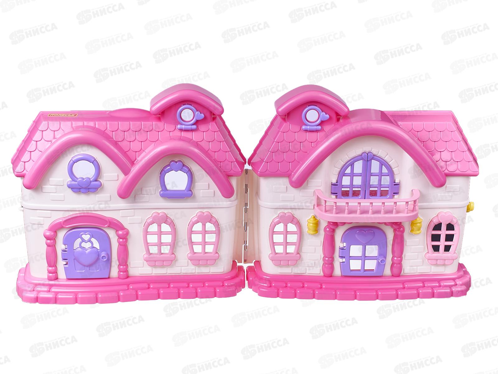 Кукольный домик &quotСказка&quot с набором мебели (12 элементов), 78261 в пакете *4