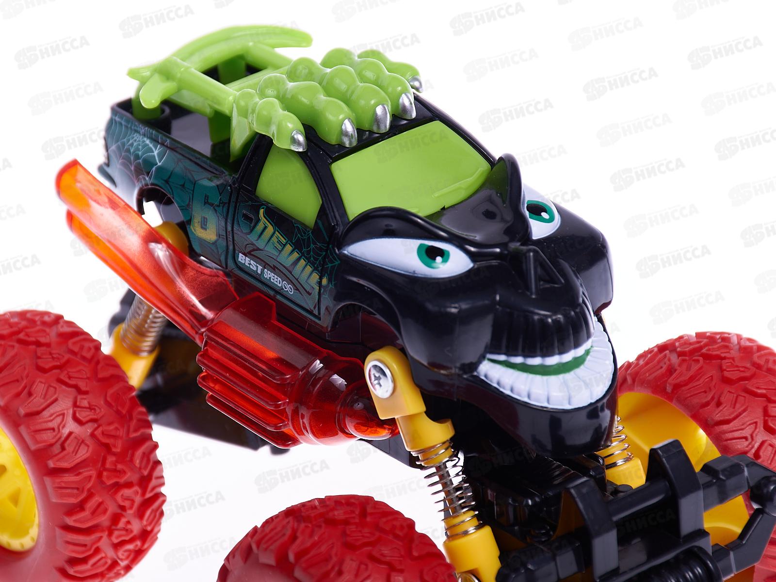 Автомобиль инерционный &quotМонстр Ралли&quot - &quotДемон&quot (со светом и звуком), 78834 (в коробке) *8