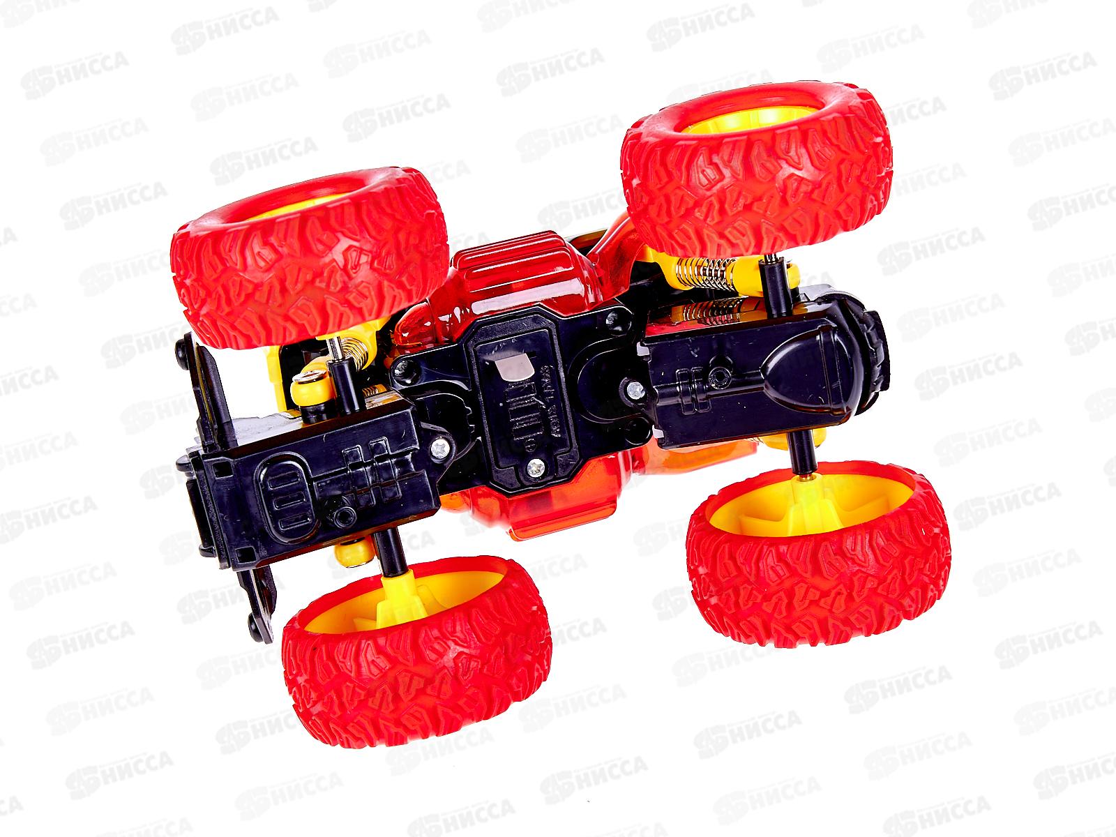 Автомобиль инерционный &quotМонстр Ралли&quot - &quotКрэйзи&quot (со светом и звуком), 78872 (в коробке) *8