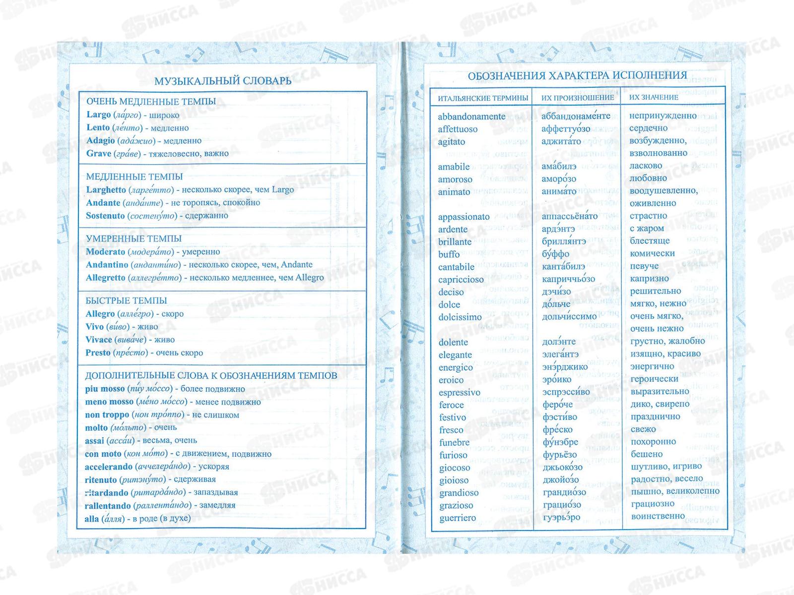 Дневник для музыки  BRAU На повторе, лакированная  твердая обложка 104976 *28