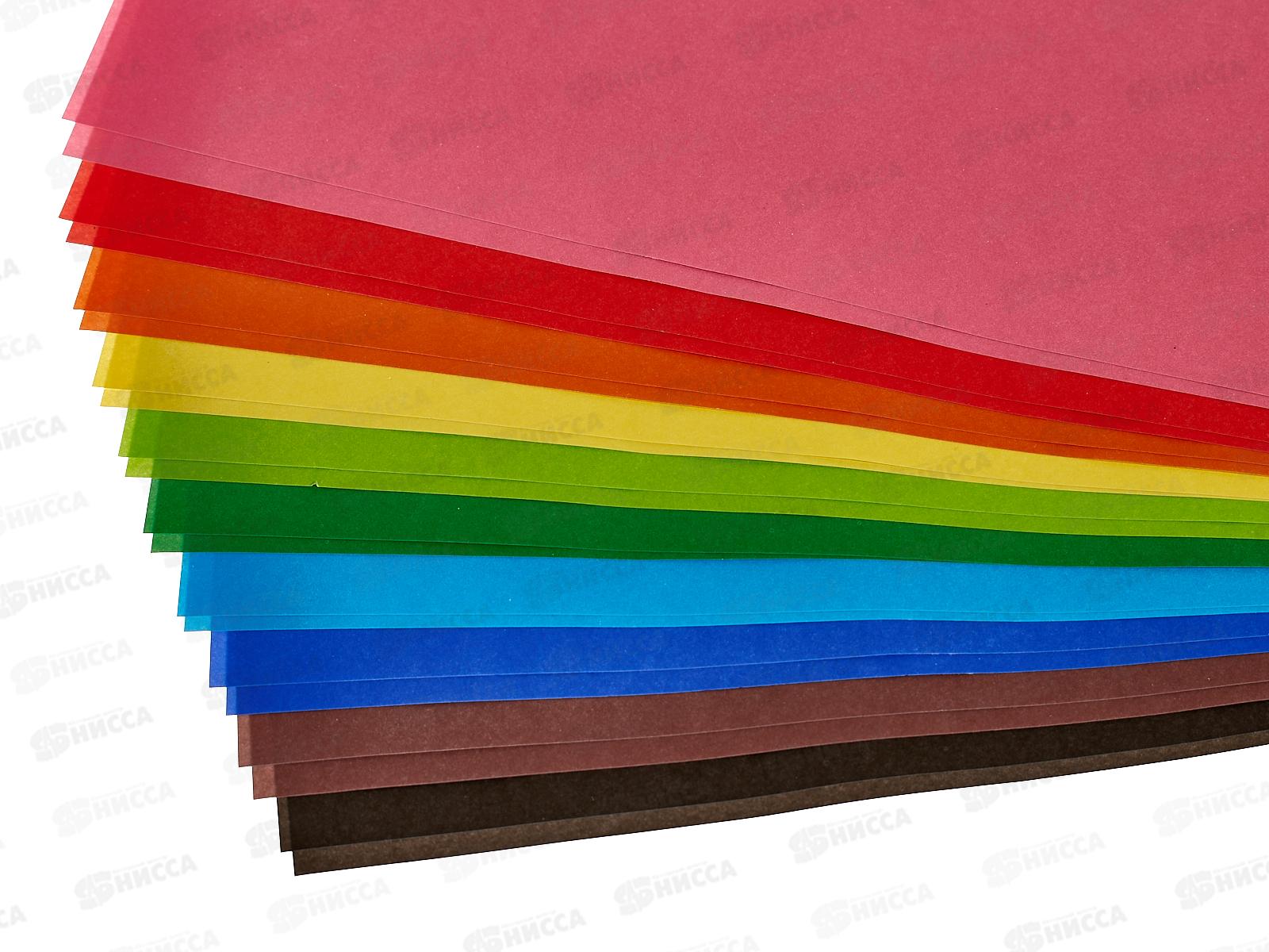 Цветная бумага АЛЬТ  20листов 10цветов Мультики,82701*50