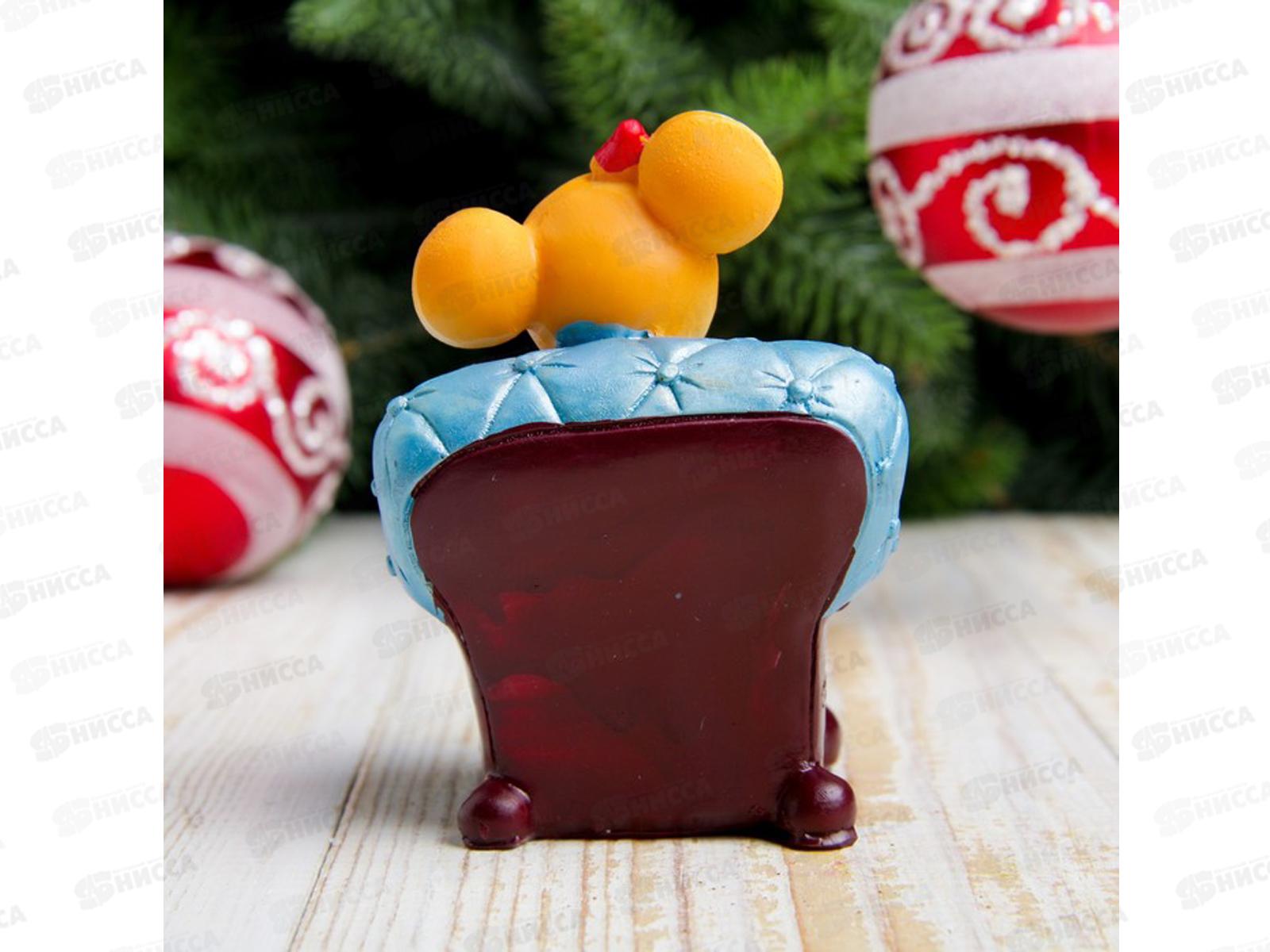 Сувенир &quotМышь в кресле&quot 11,5*7,5см микс 4285120