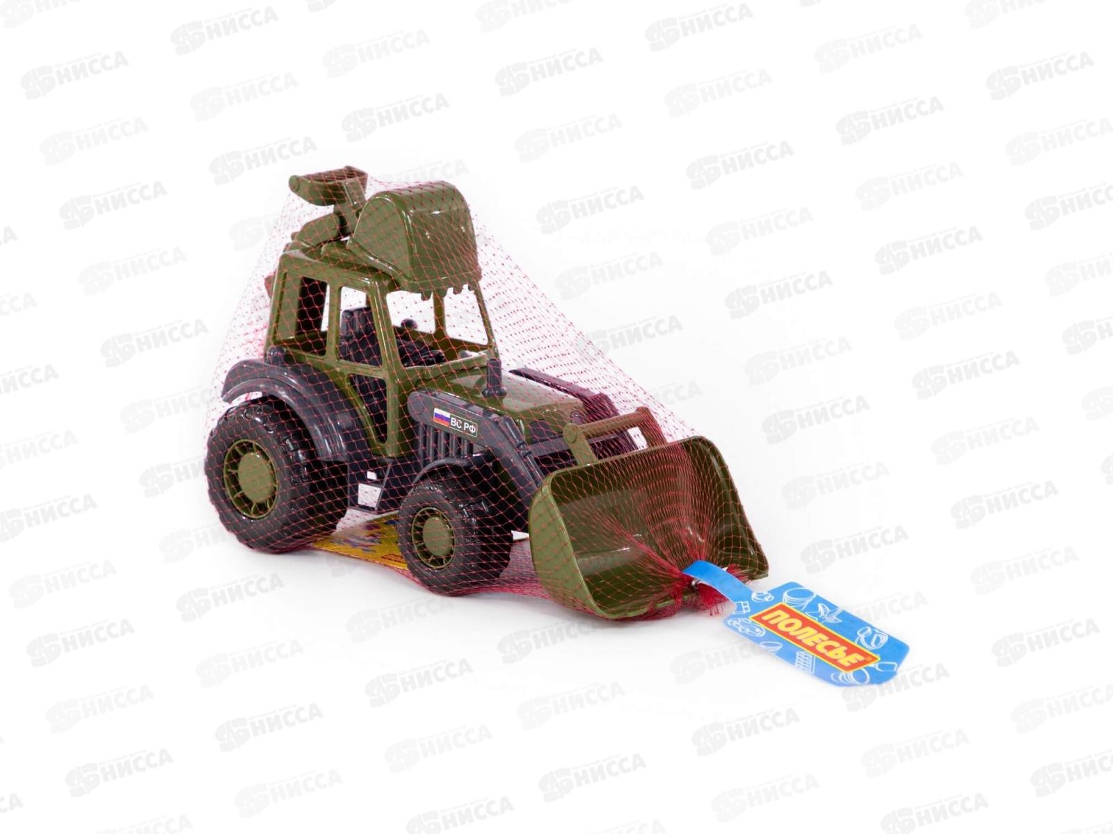 Трактор-экскаватор Мастер военный 48714  *12