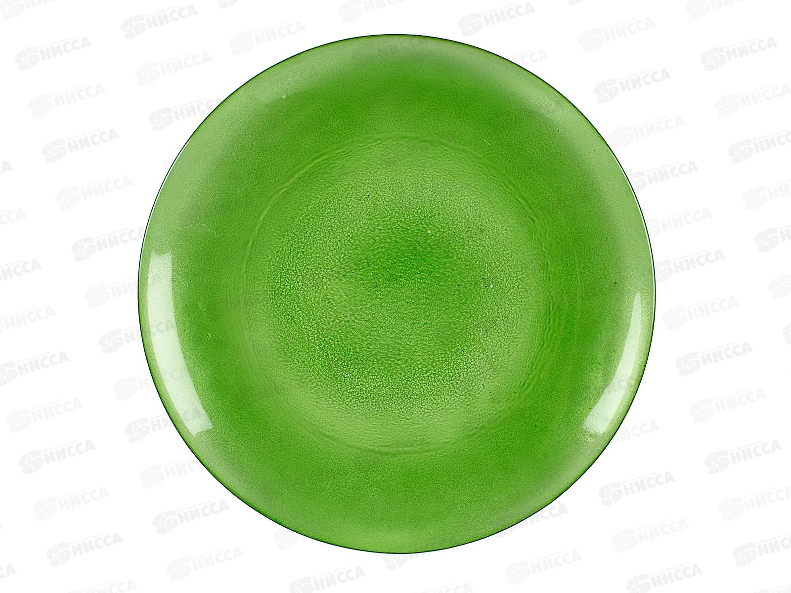 Блюдо 83-025-19см прозрачное красно зеленое 4840158335