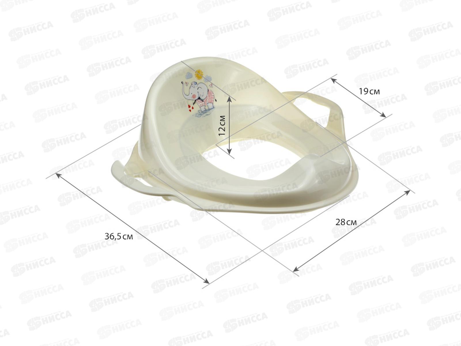 Накладка на унитаз детская Слоник М2593 *6