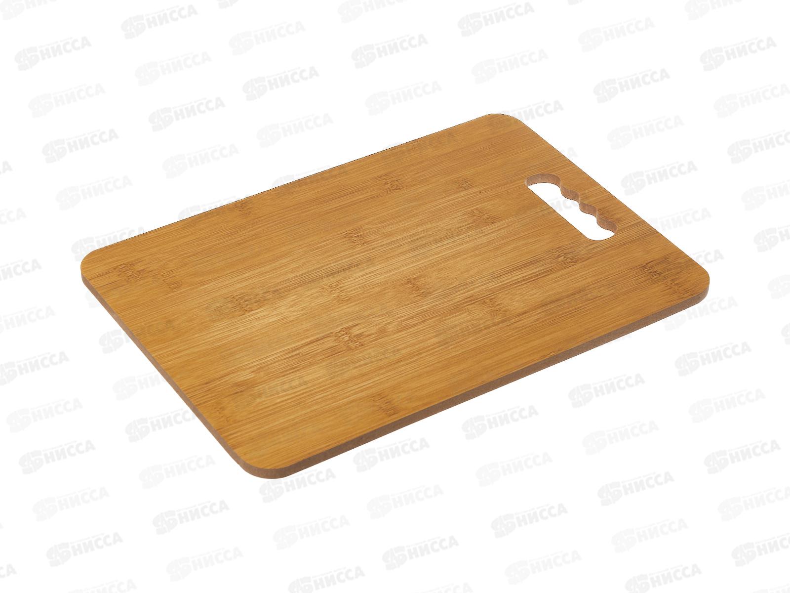 Доска разделочная дерево 34*24см (003519)  *90 Ж 2885