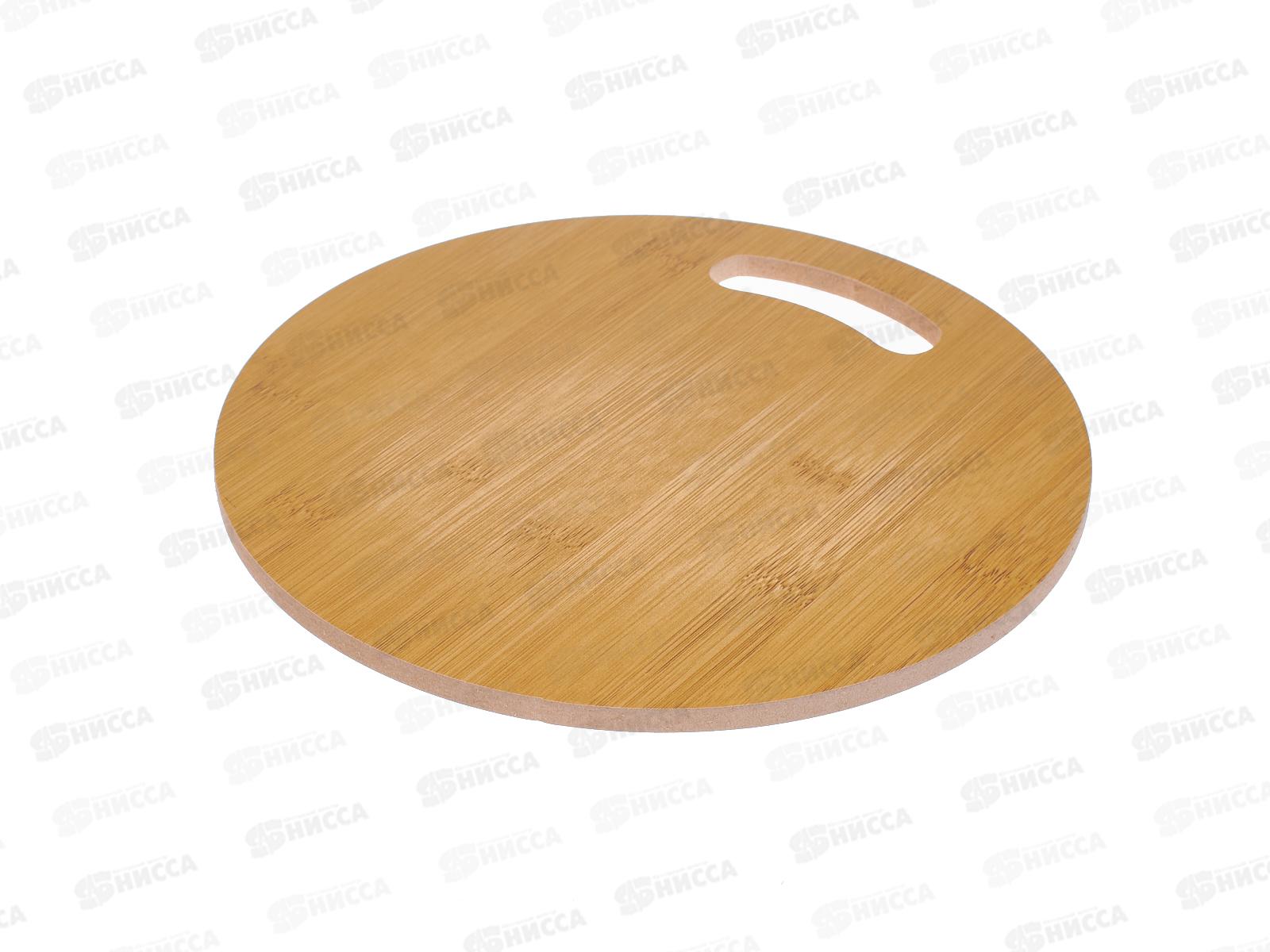 Доска разделочная дерево d-25см (003520)  *100 Ж *60