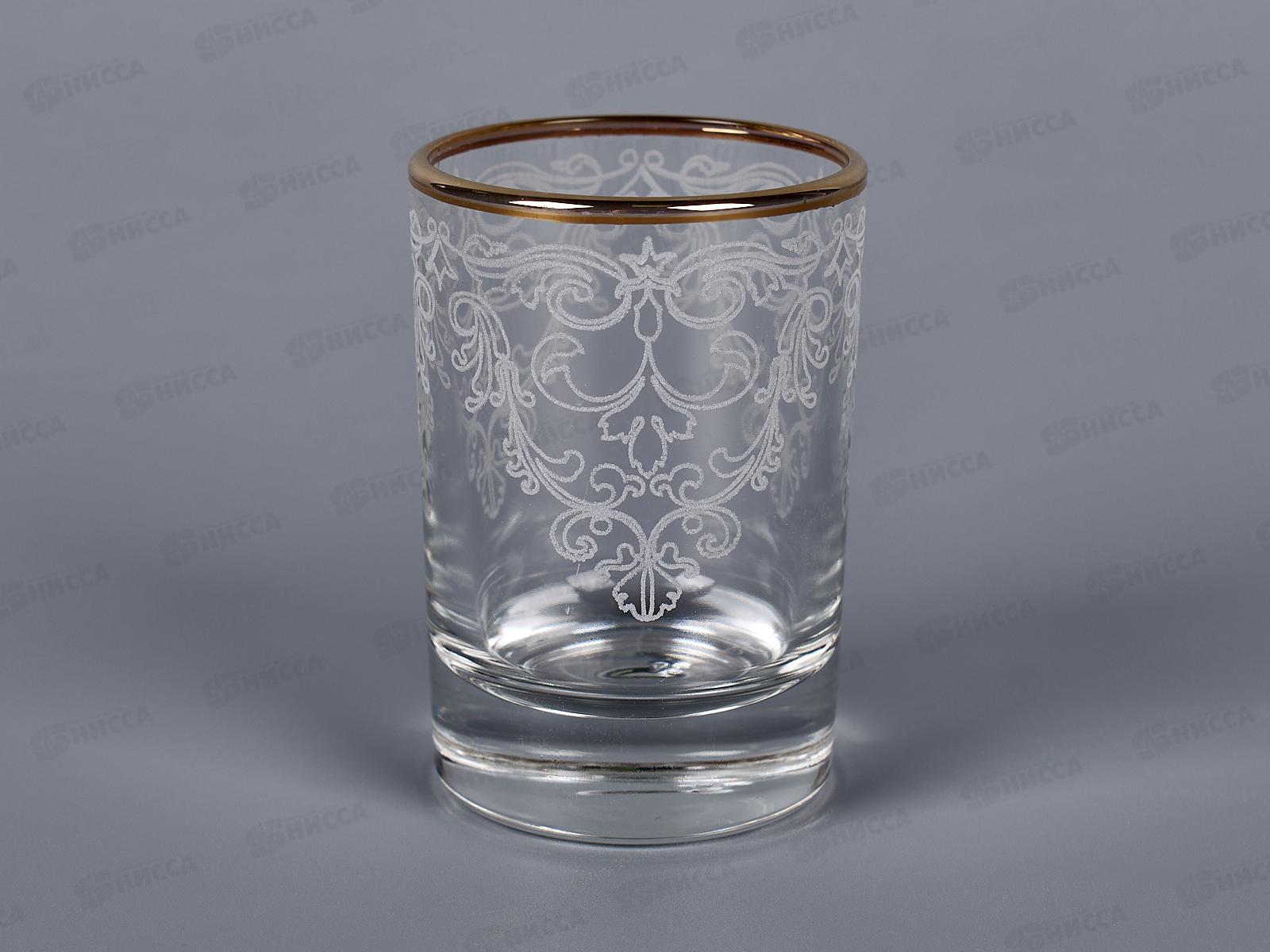 Набор стопок ЛЕЛЬ 50мл 6шт 1022-ГЗ Византия грав отв зол *12