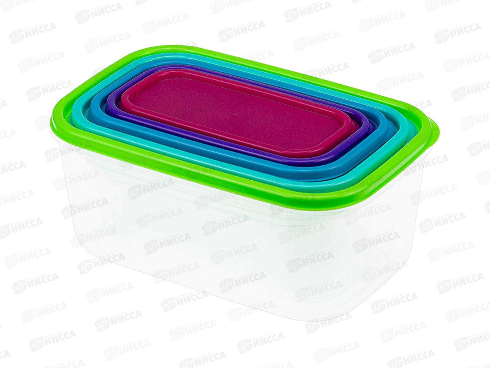 Набор контейнеров РАДУГА 5шт Микс М1430 *11