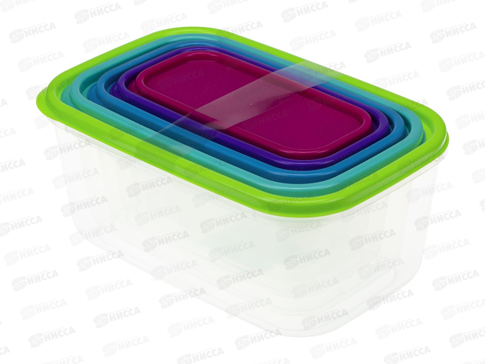 Набор контейнеров РАДУГА 5шт Микс М1430 *11