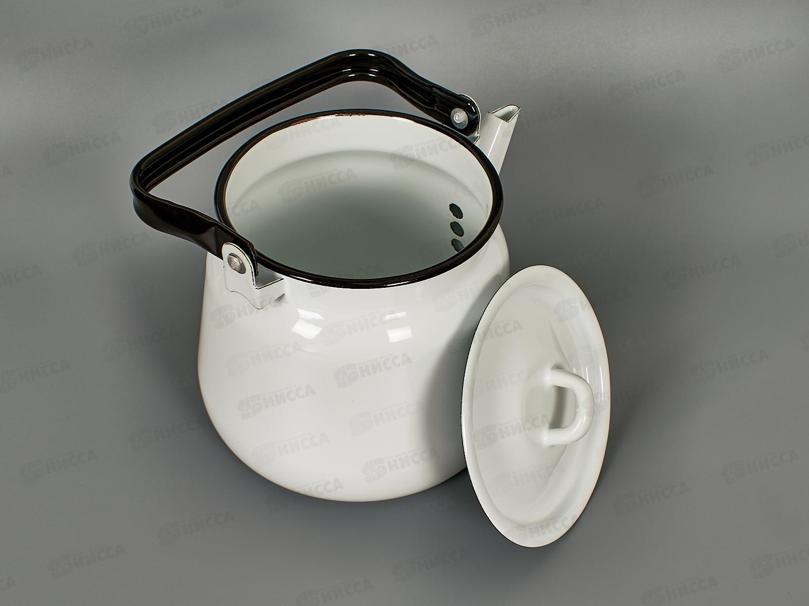 Чайник 3,5л сферический белый с петлей С42716    *4