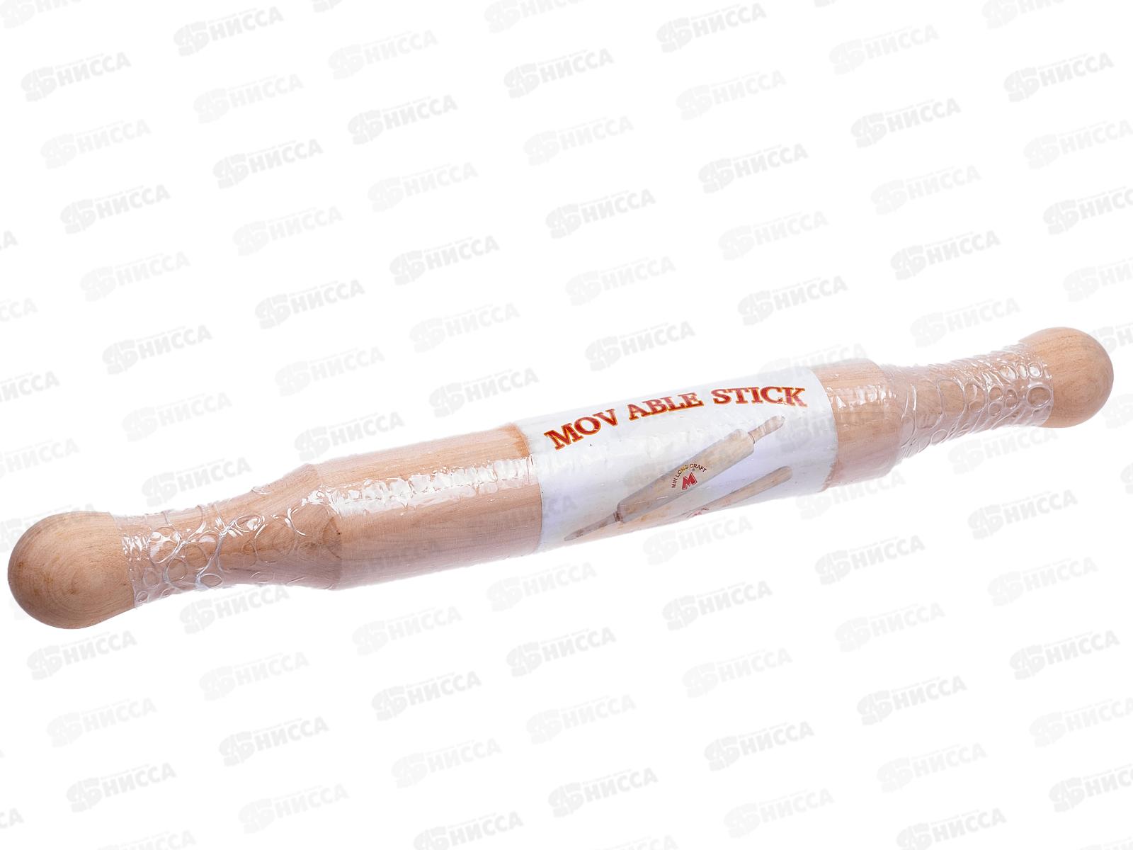 Скалка деревянная CDH35-3.5L (035446)  Ж