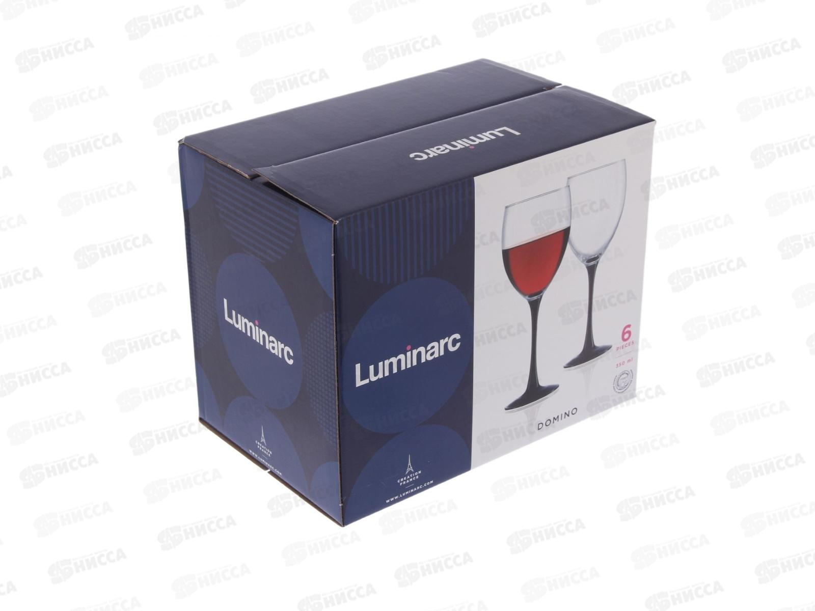 Набор фужеров для вина Домино 6шт 350мл J0015