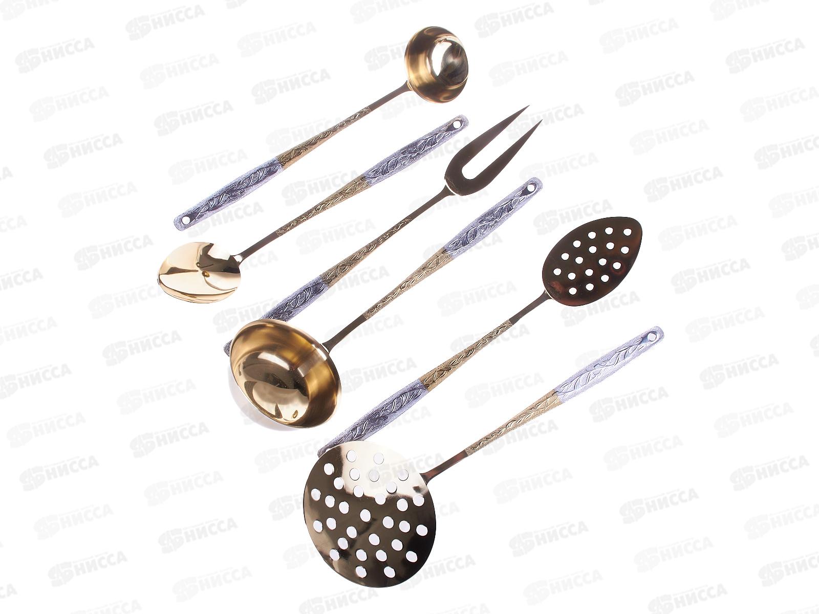 Набор кухонный 6 предметов Уралочка М13 к/к НТП с частичным декоративным покрытием *9