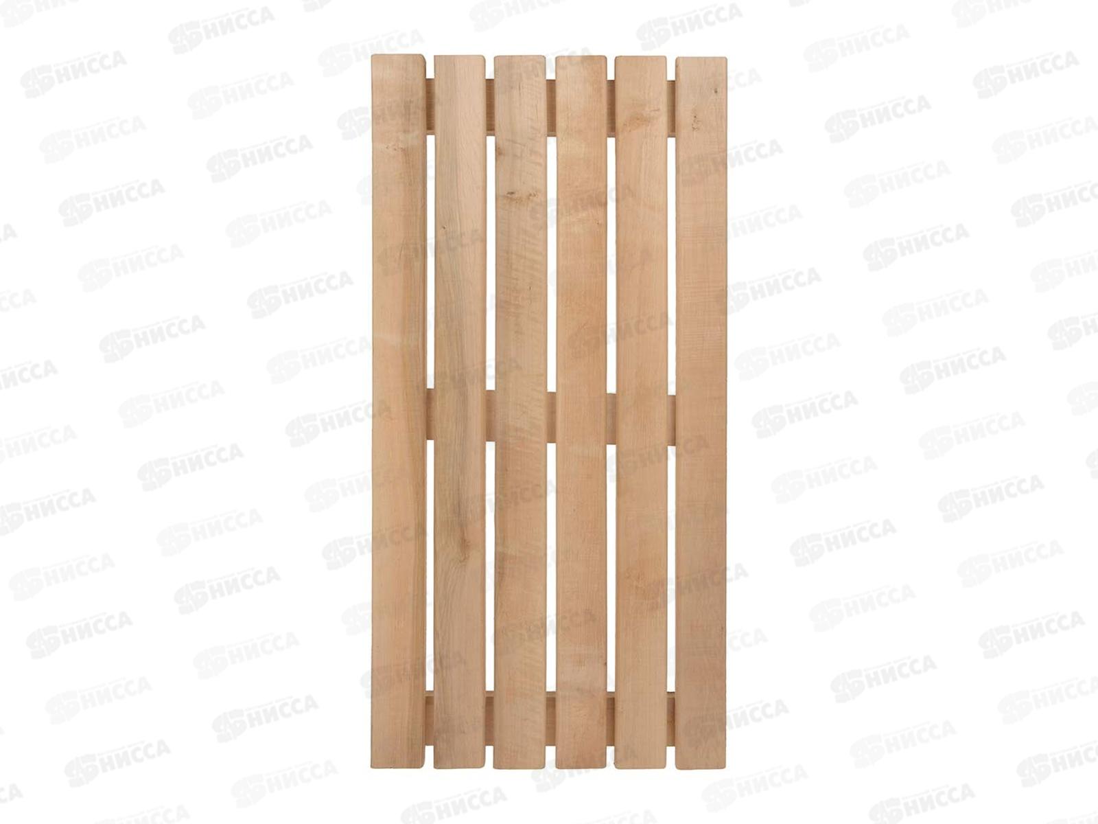 Решетка для бани и сауны на пол 50*100*4см, (ольха) БШ 33253*3