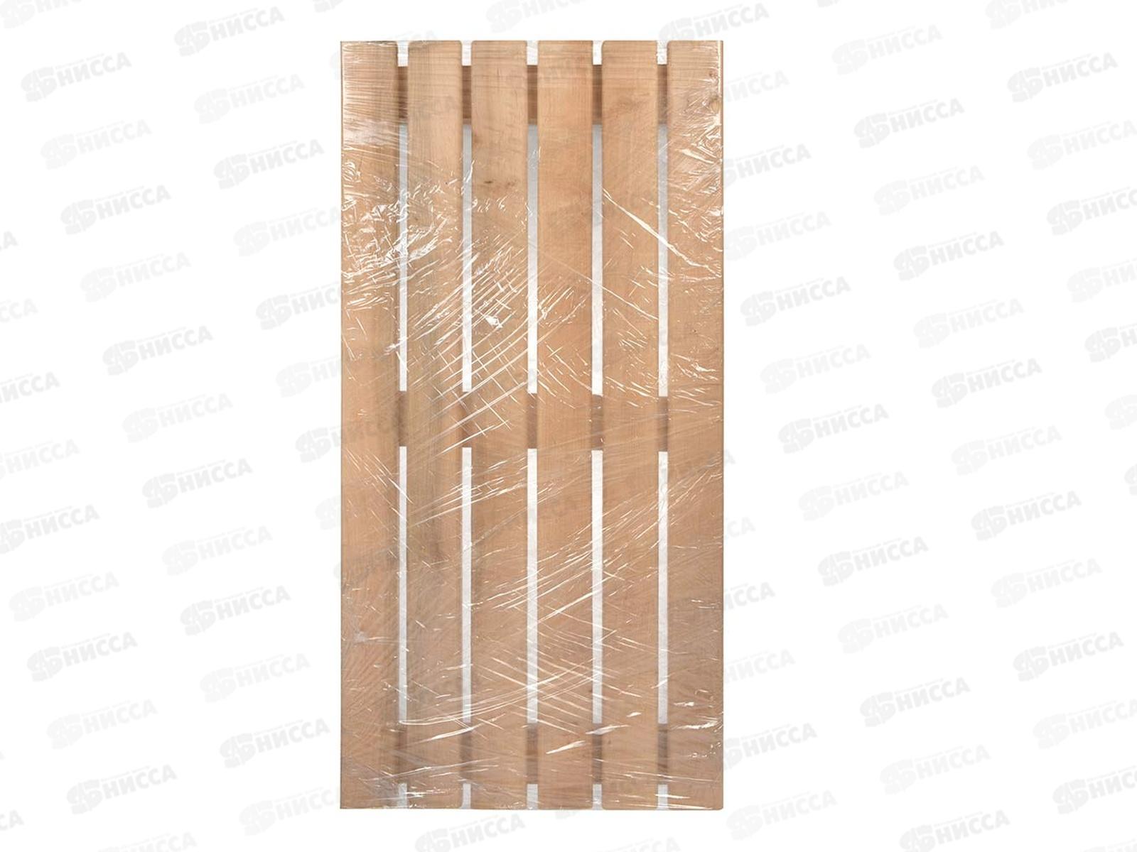 Решетка для бани и сауны на пол 50*100*4см, (ольха) БШ 33253*3