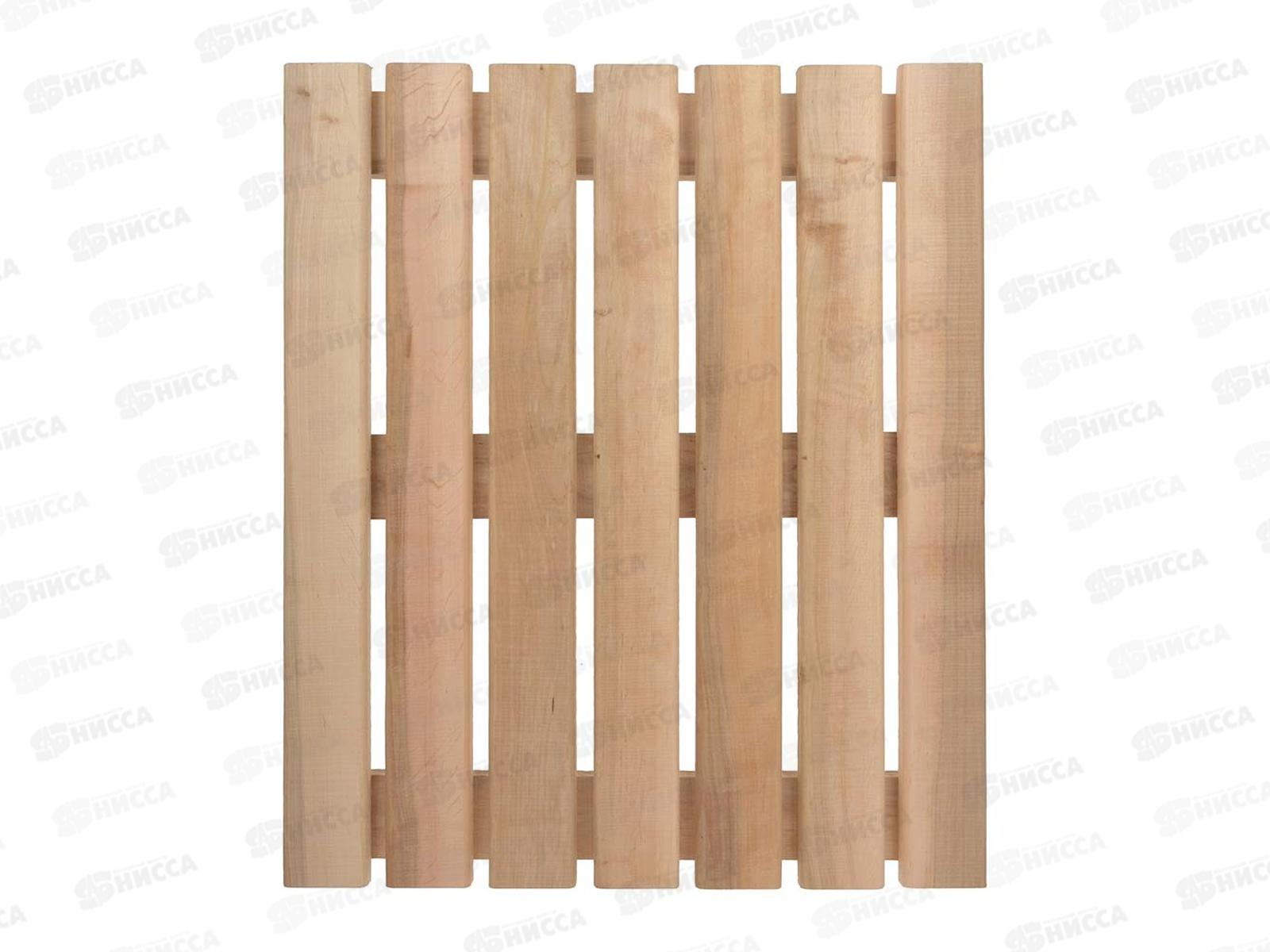 Решетка для бани и сауны на пол 60*70*4см, (ольха) БШ *3