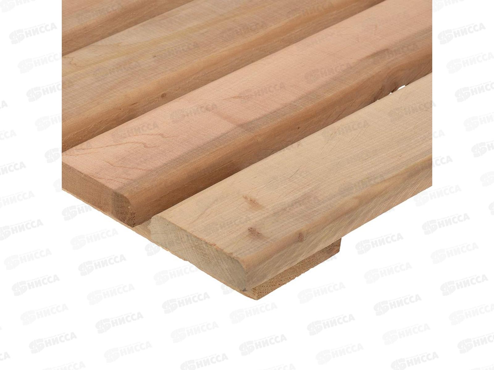 Решетка для бани и сауны на пол 60*70*4см, (ольха) БШ *3