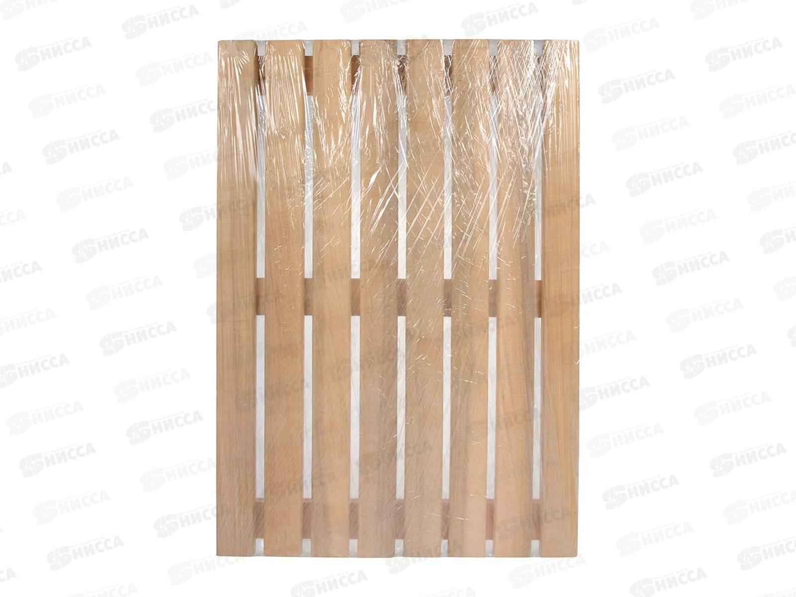 Решетка для бани и сауны на пол 70*100*4см, (ольха) БШ *3