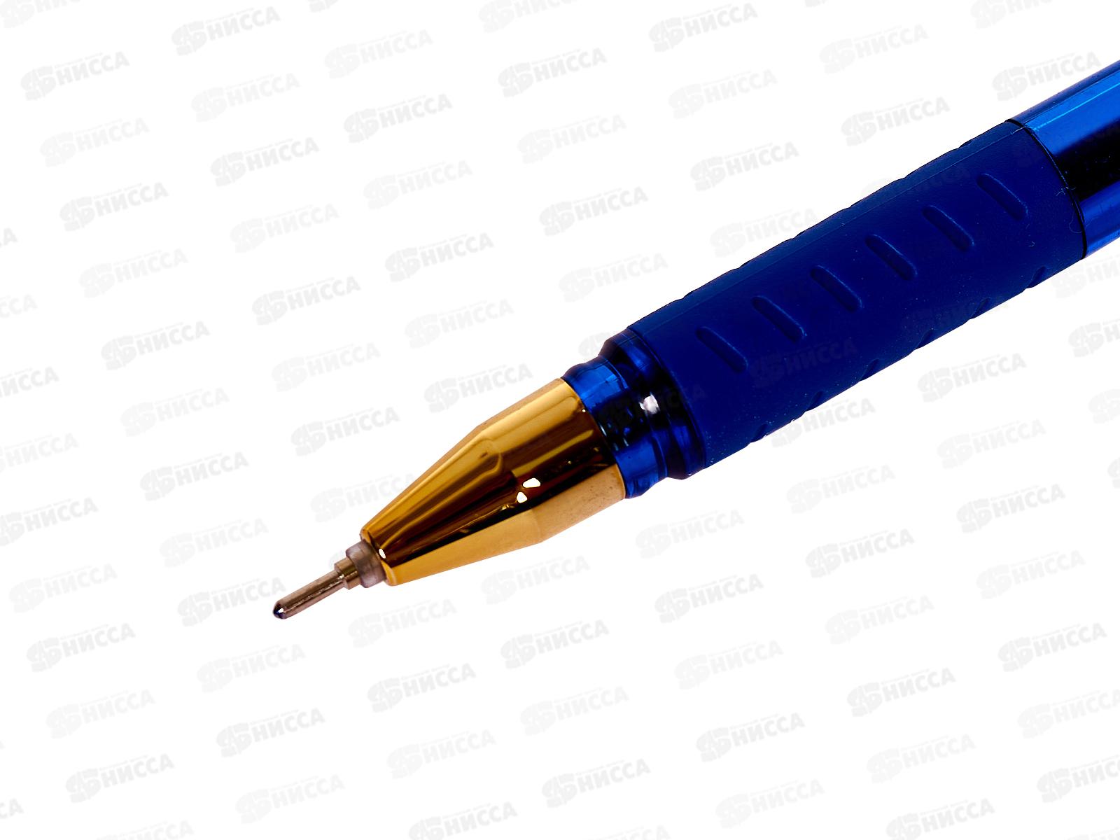 Ручка шариковая BERLINGO хGold игла,синяя,СВр_07500*12