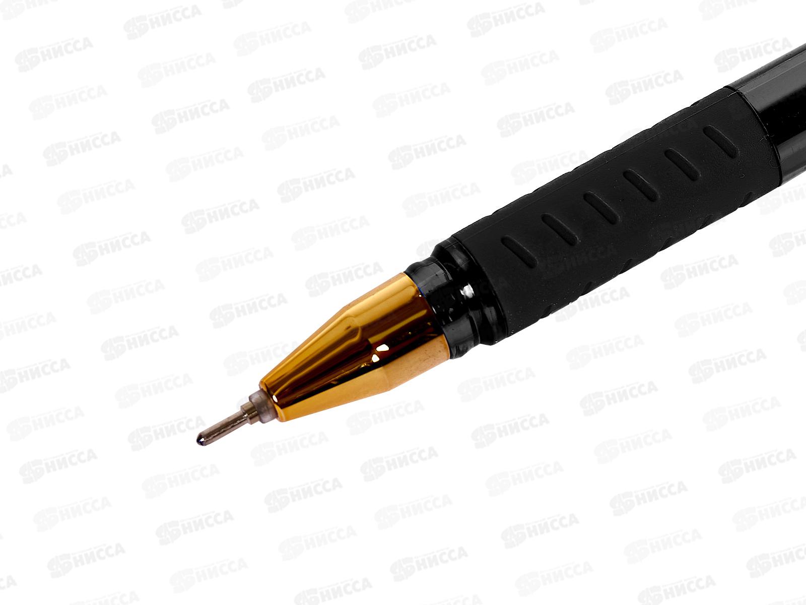 Ручка шариковая BERLINGO хGold игла черная,СВр_07501*12