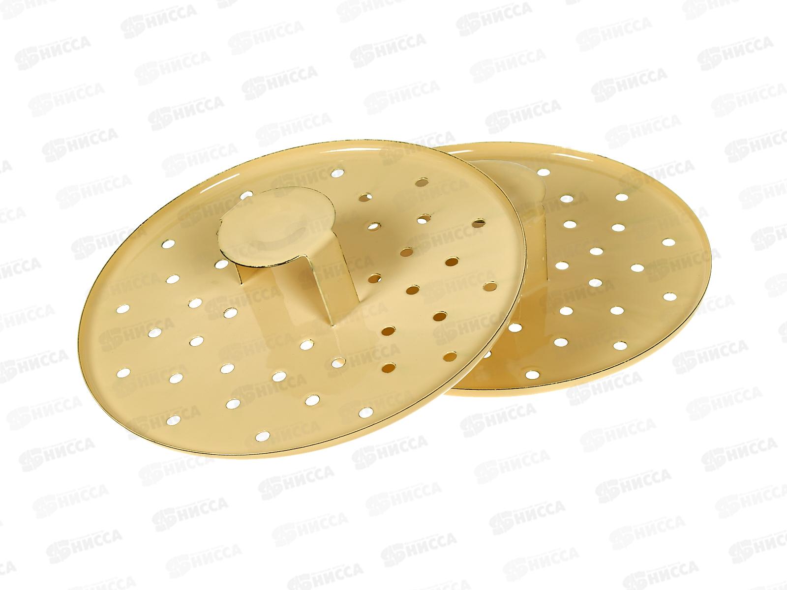 Мантоварка 7,5л палевая 2 вставки с пластмассовой кнопкой С41720.3П  *2