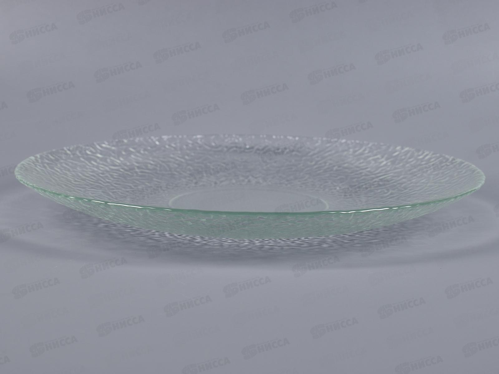 Тарелка 83-071-ф260 &quotАжур&quot прозрачная  4840159403