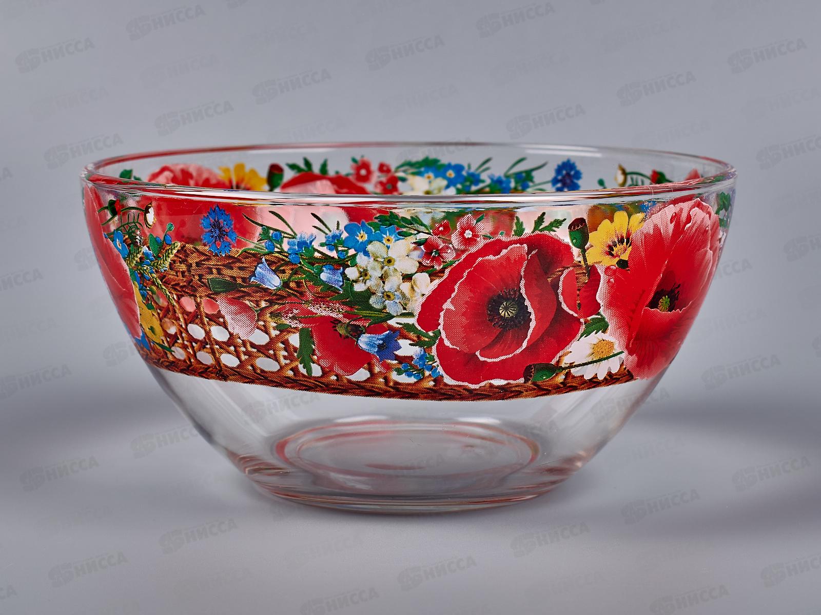 Салатник средний 425/1-Д Маковое поле *12