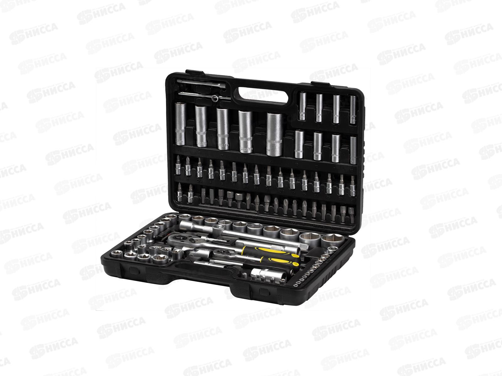 Набор ручного инструмента 107 предметов, пластмассовый кейс, Kolner KTS 107 *3