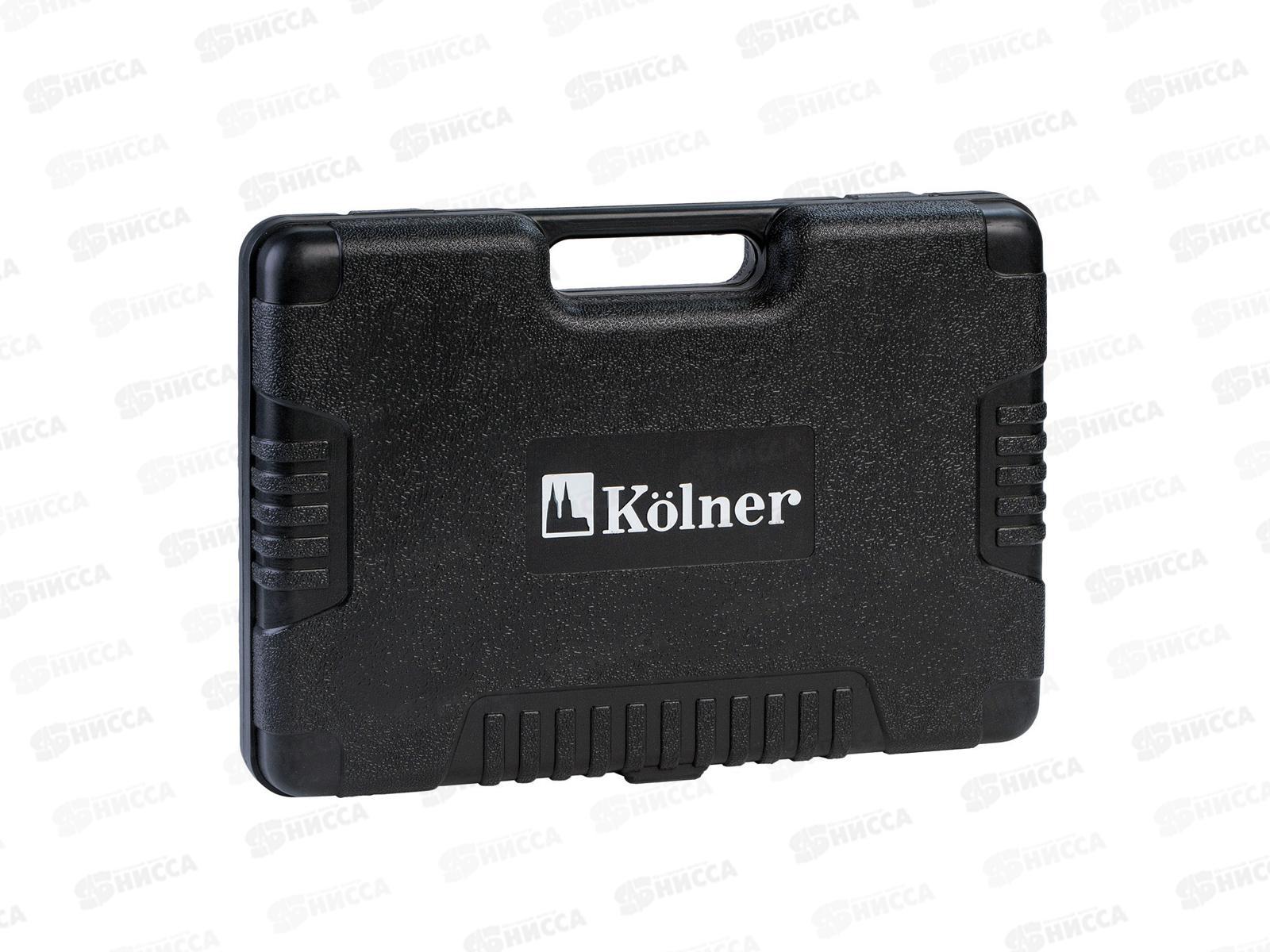 Набор ручного инструмента 107 предметов, пластмассовый кейс, Kolner KTS 107 *3
