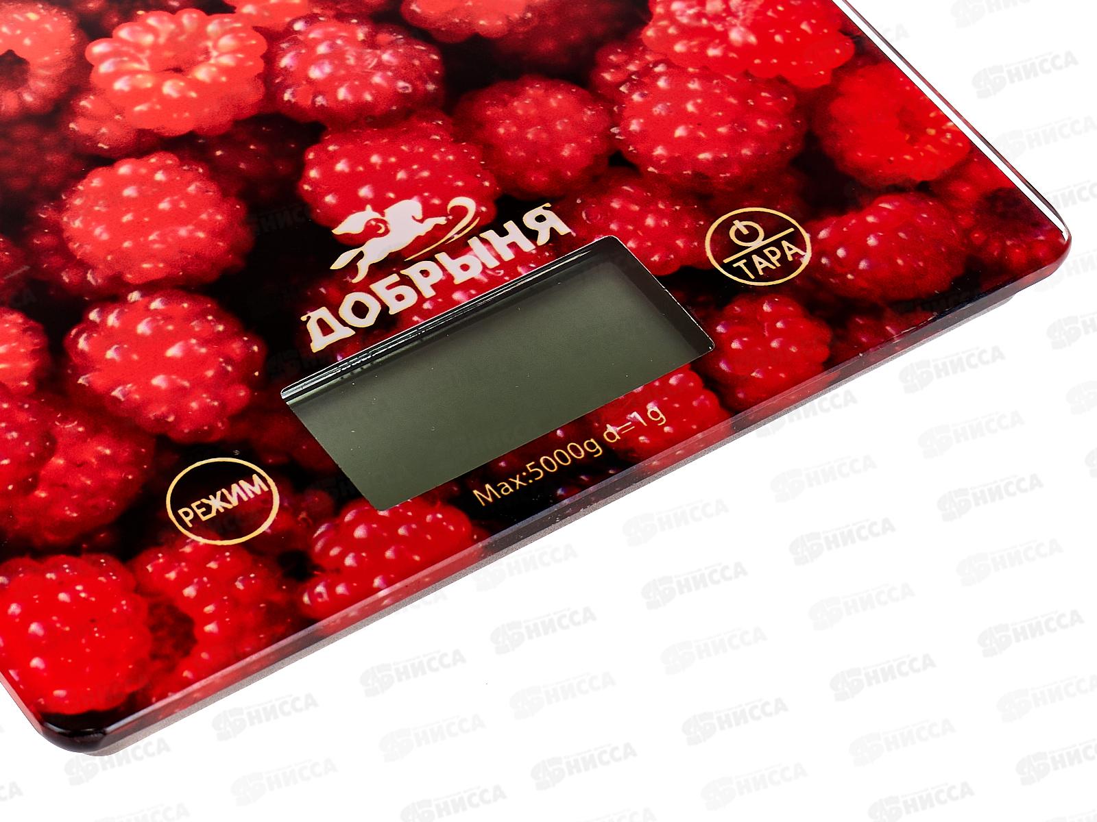 Весы кухонные DO-3015А 5кг Малина Добрыня