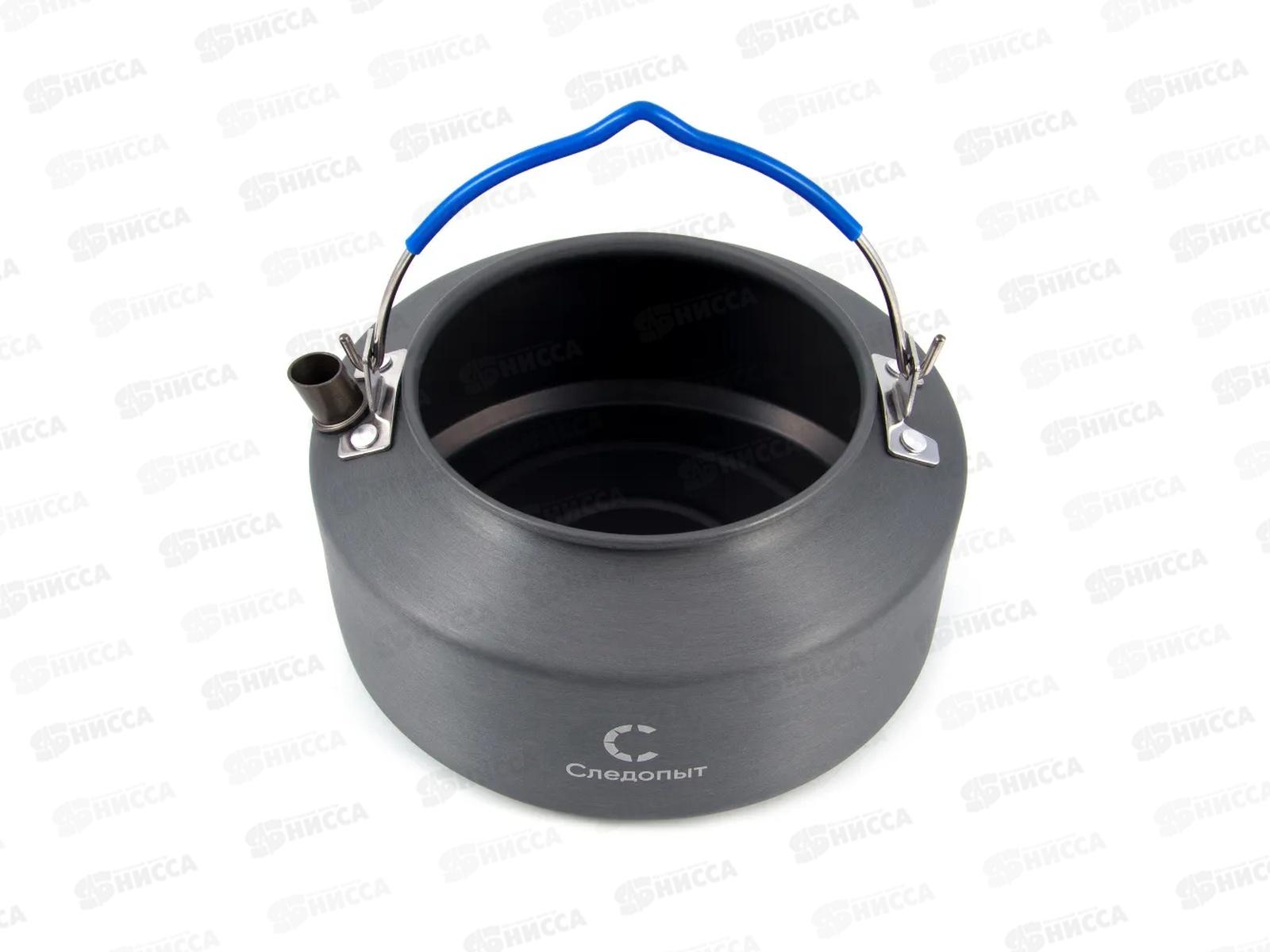 Чайник костровой большой&quotСледопыт&quot 1,6л с анодированным покрытием