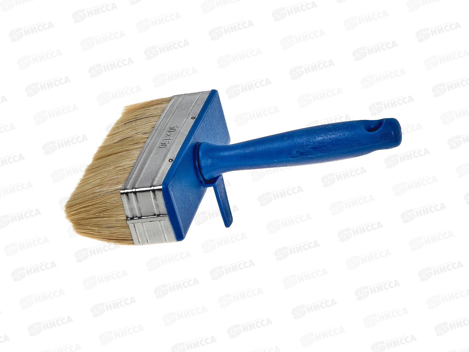 Кисть побелочная, темно синяя ручка, 150x50 мм, AL-4632  *6