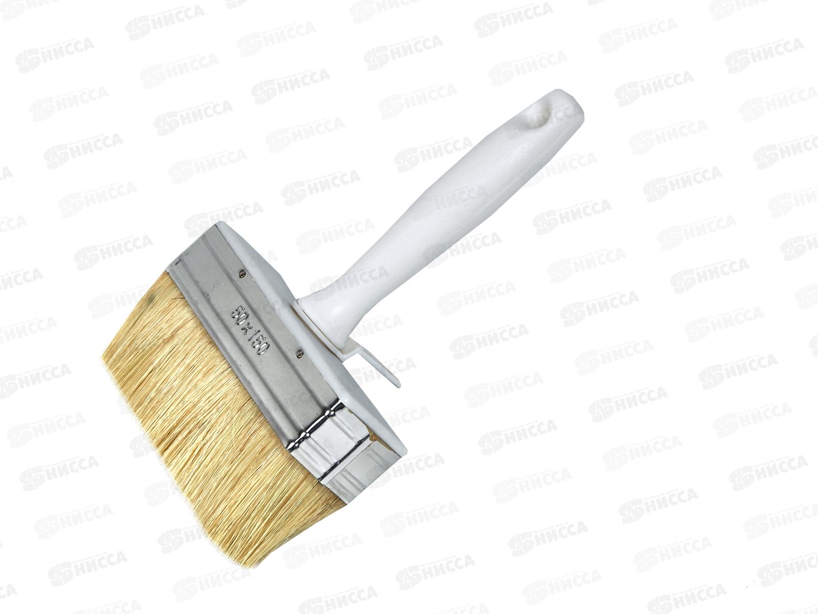 Кисть побелочная, белая ручка, 150x50 мм, AL-4620  *6